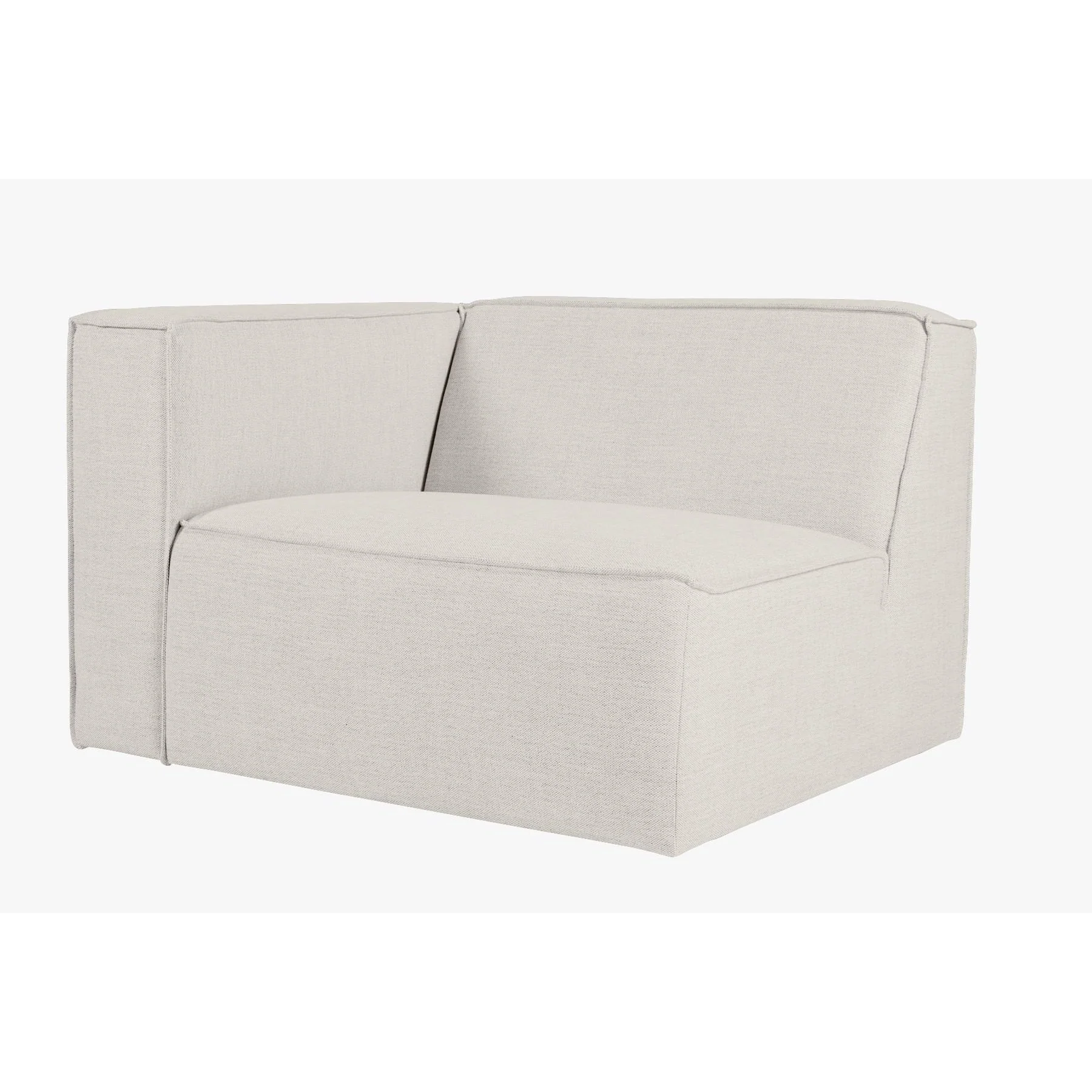 Isa Modulsofa 2-seter fra Kid, natur, slitesterkt tekstil