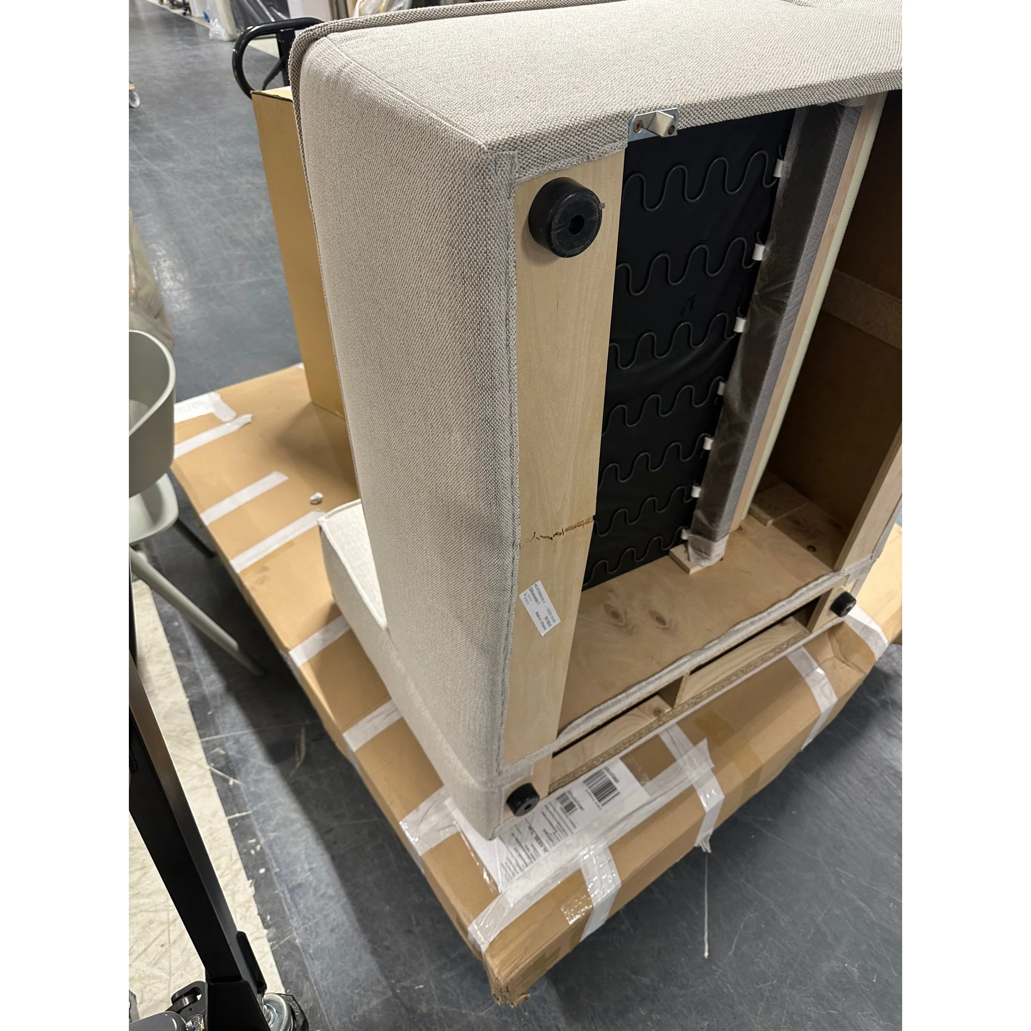 Isa sofagruppe 1,5-seter med armlene venstre fra Kid, beige - Image 6