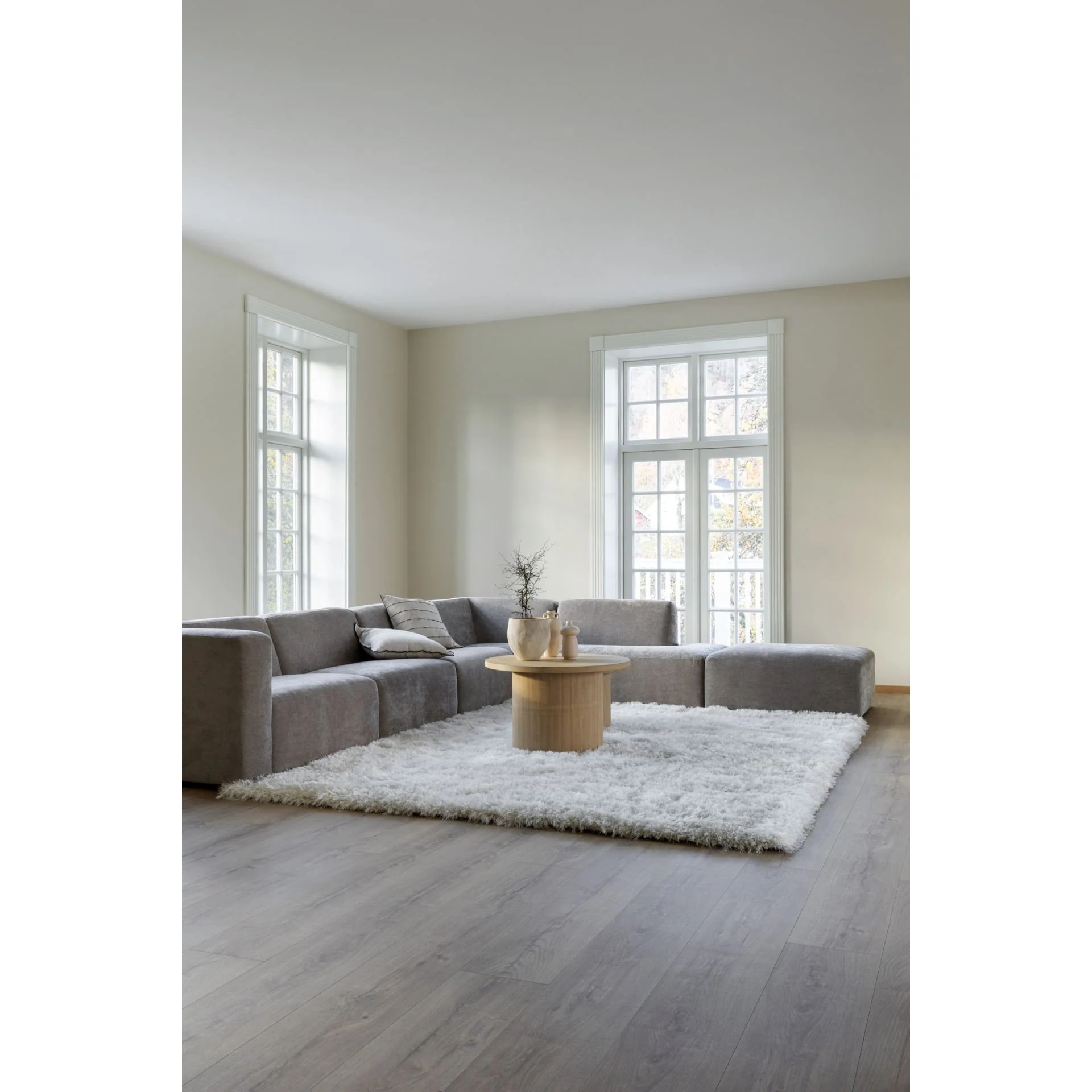 Juno Modulsofa 1,5 seter uten armlene grÄ fra Kid, slitesterkt tekstil - Image 6