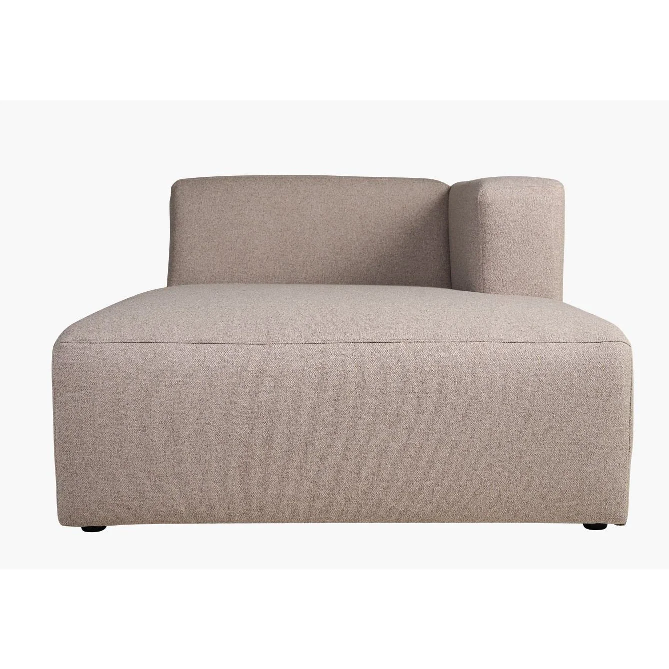 Juno Modulsofa sjeselong høyre beige - 114x154x73 cm fra Kid - Image 2