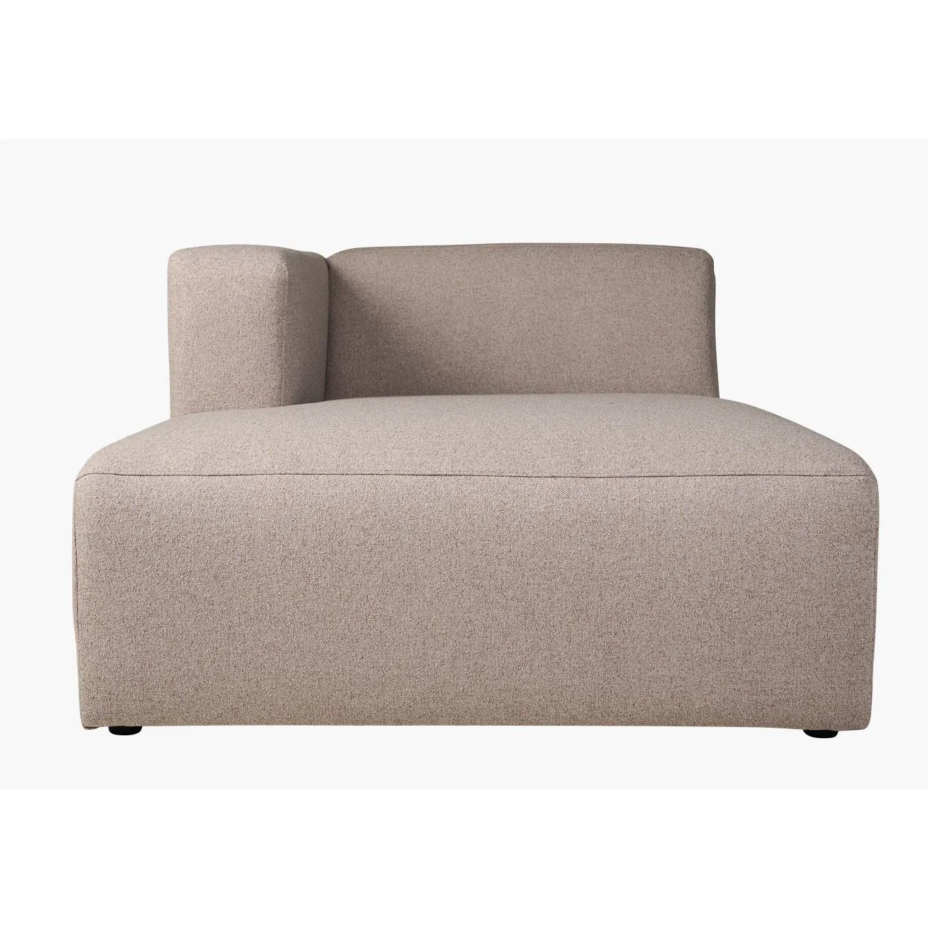 Juno Modulsofa sjeselong venstre beige - 114x154x73 cm fra Kid