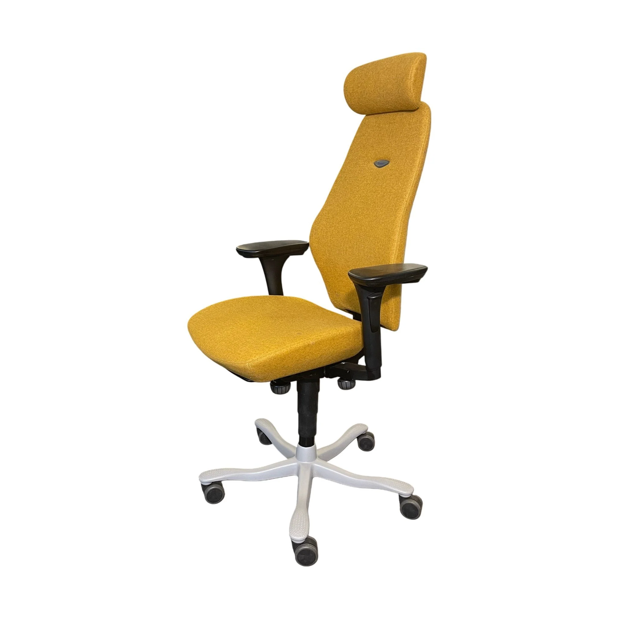 Kinnarps kontorstol Plus [8], gul - Image 2