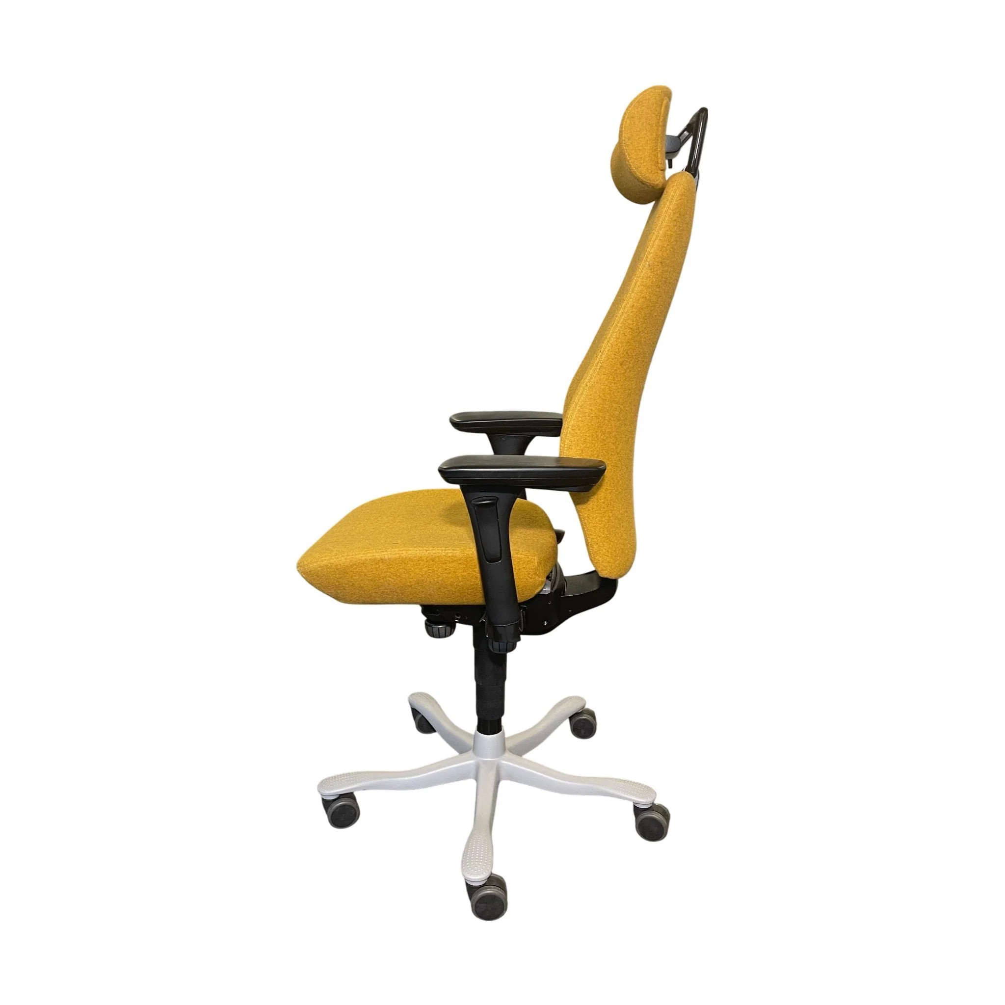 Kinnarps kontorstol Plus [8], gul - Image 3