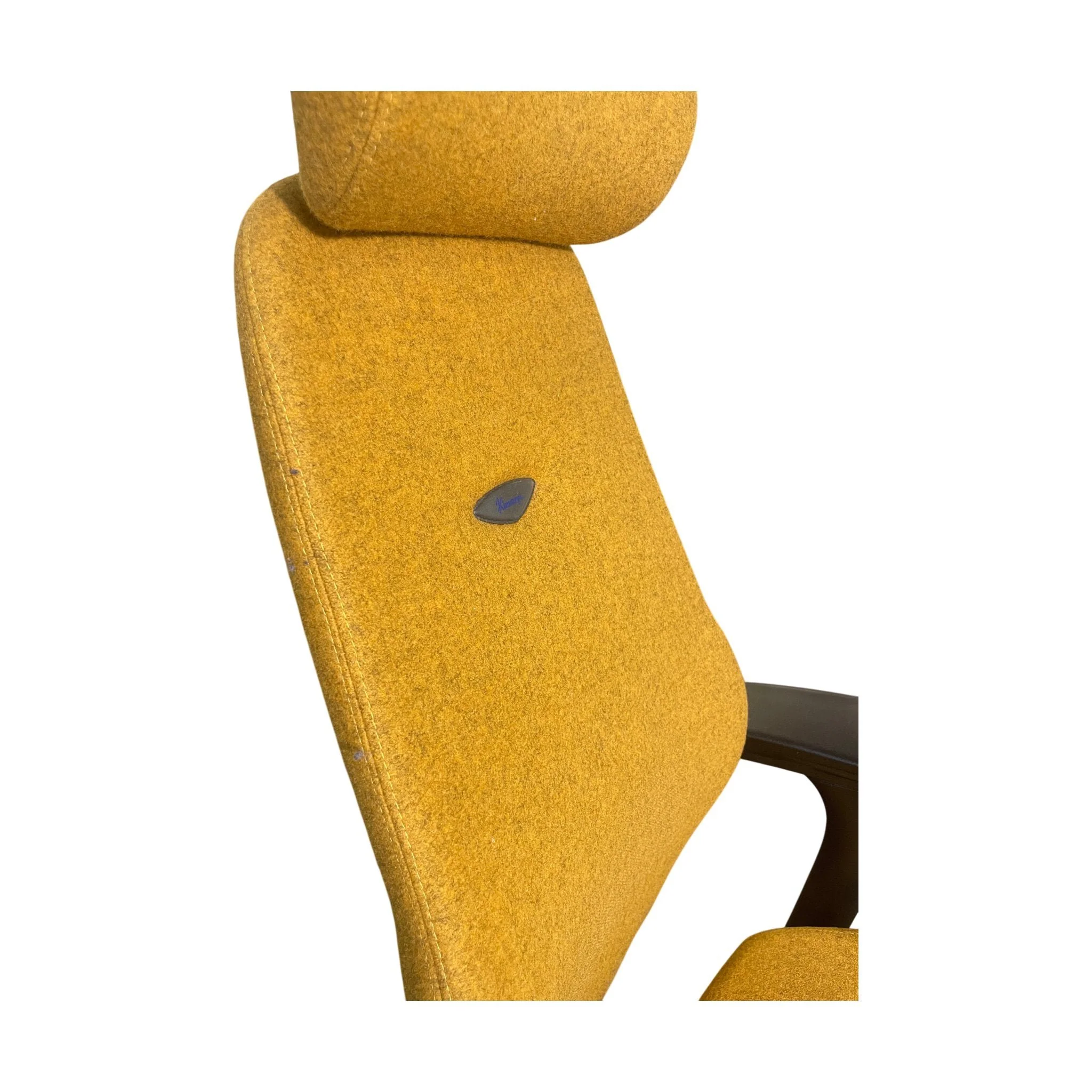 Kinnarps kontorstol Plus [8], gul - Image 5