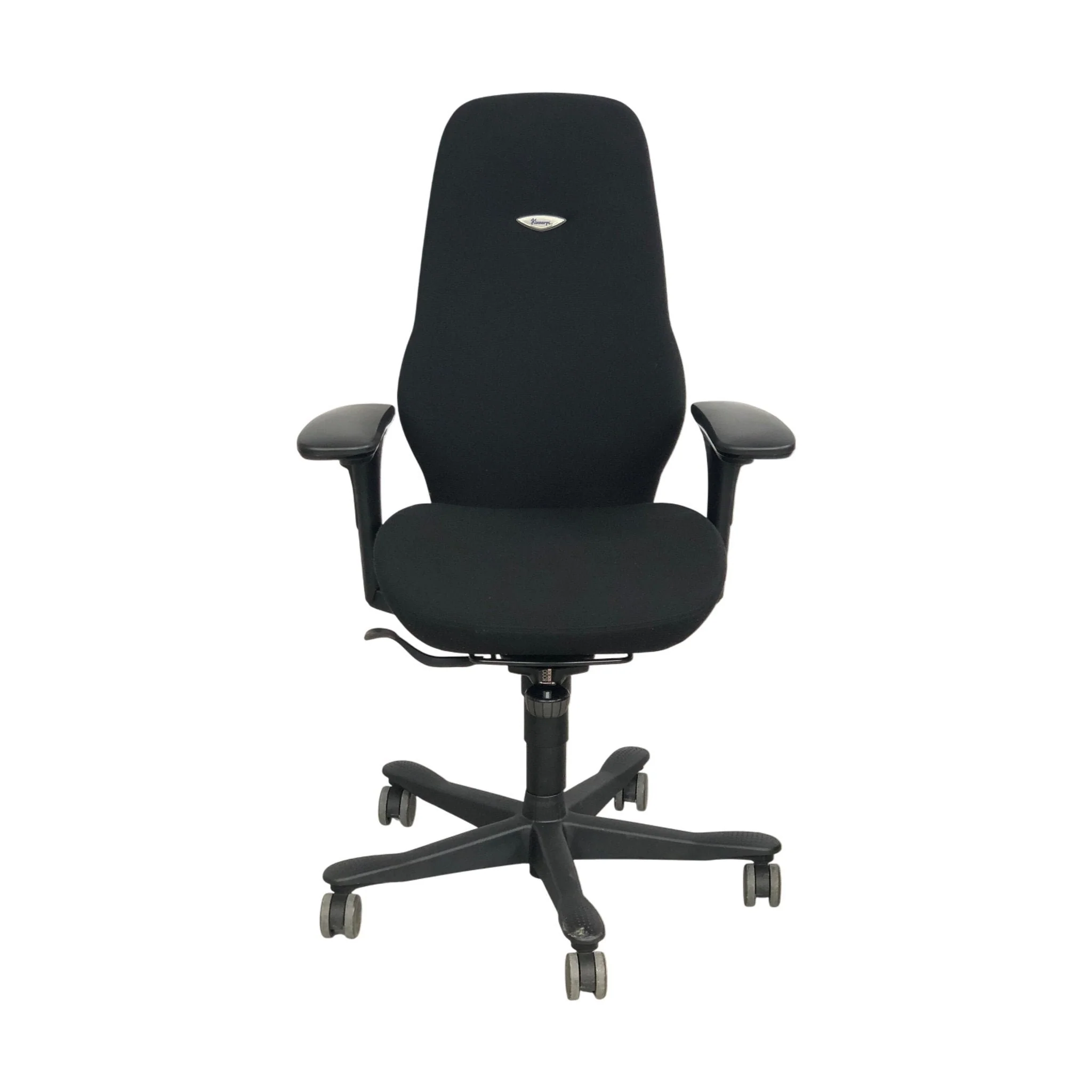 Kinnarps Synchrone 8000, helsort m/armlener