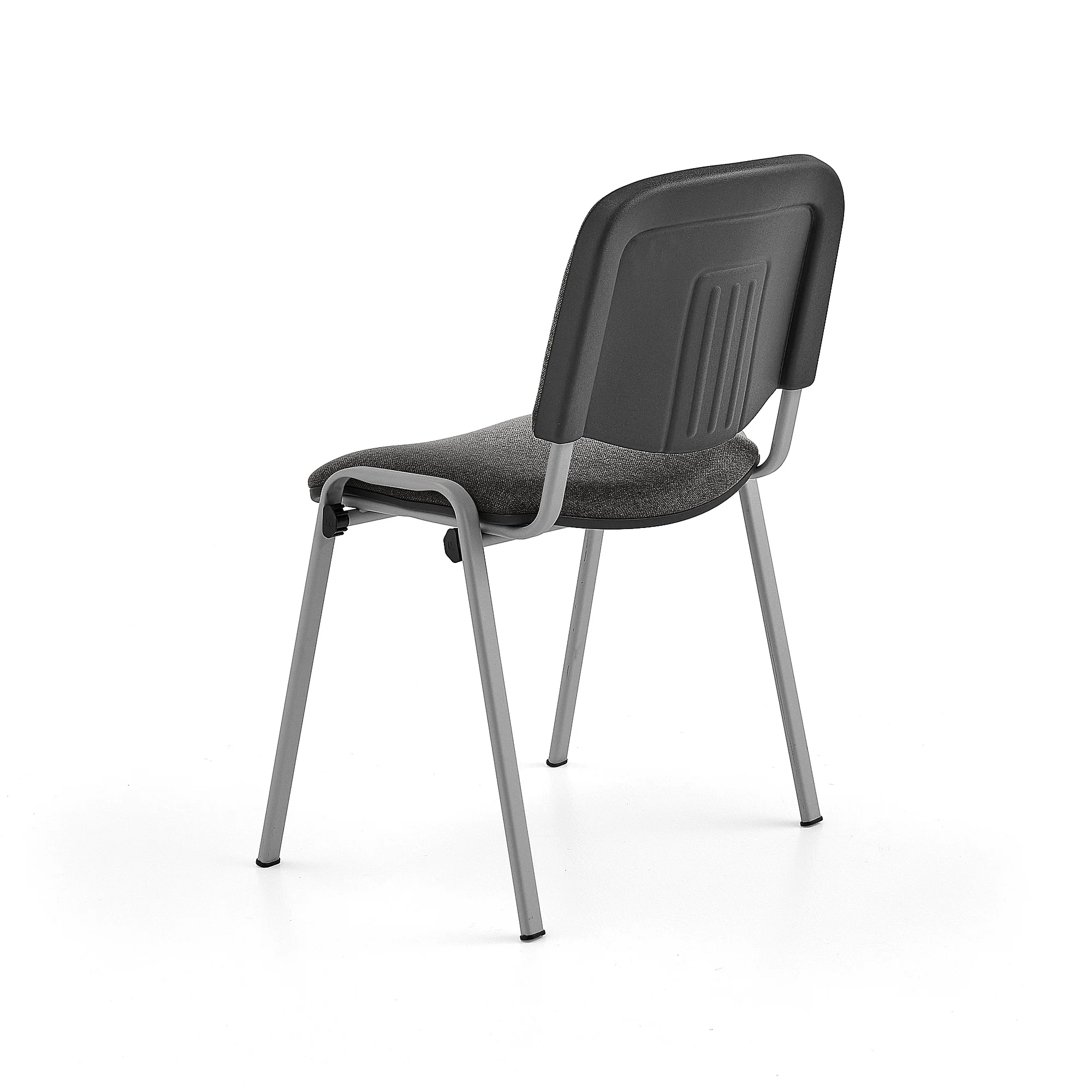 Konferansestol NELSON, 4-pk., grå/grå - Image 3