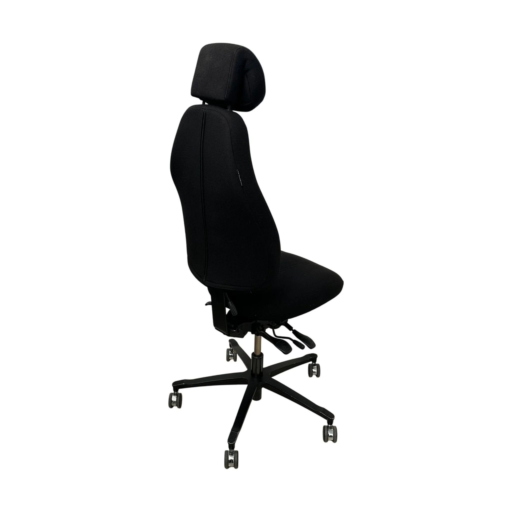Kontorstol fra Malmstolen, sort - Image 3