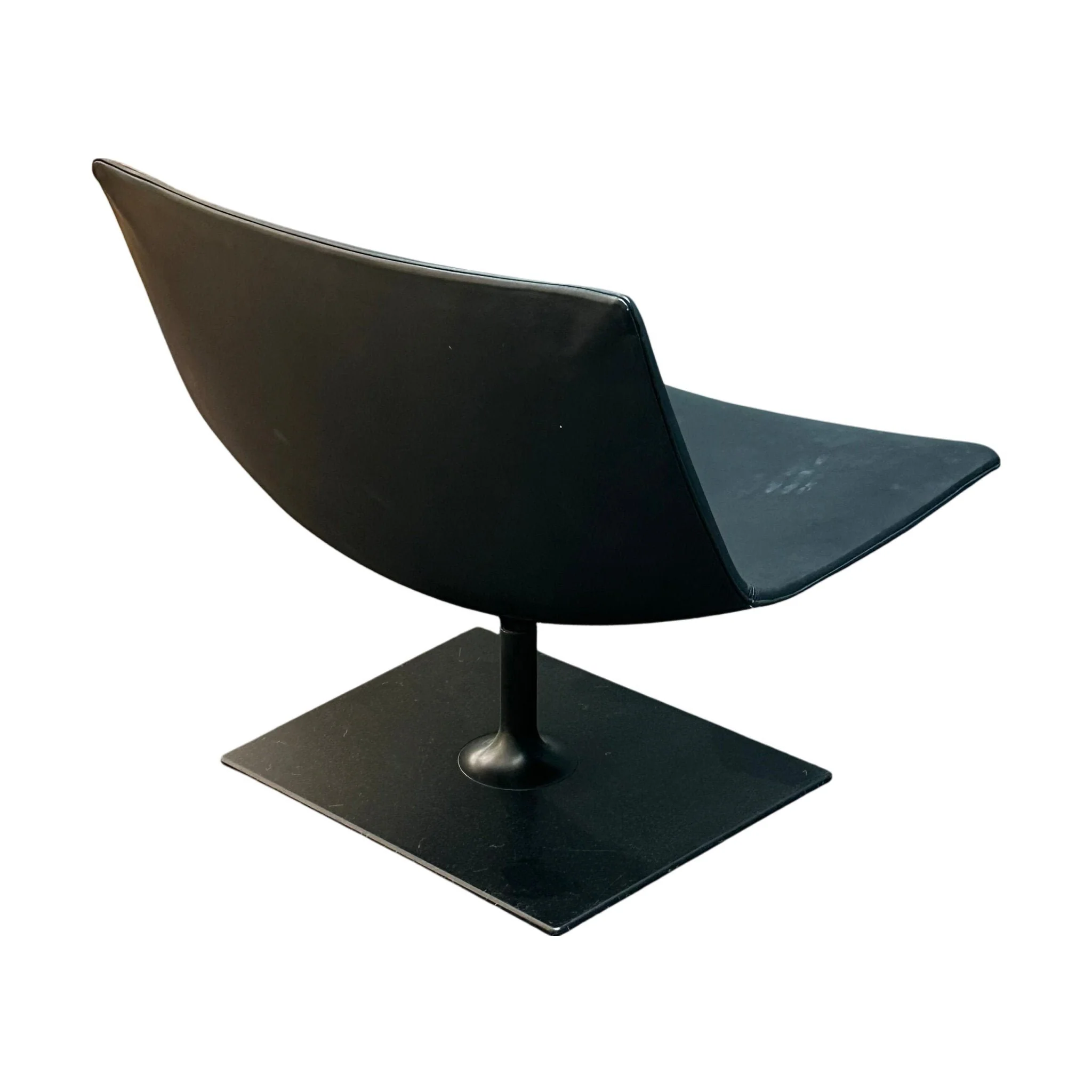Lenestol fra Arper Catifa 80, skinn, moderne design - Image 3