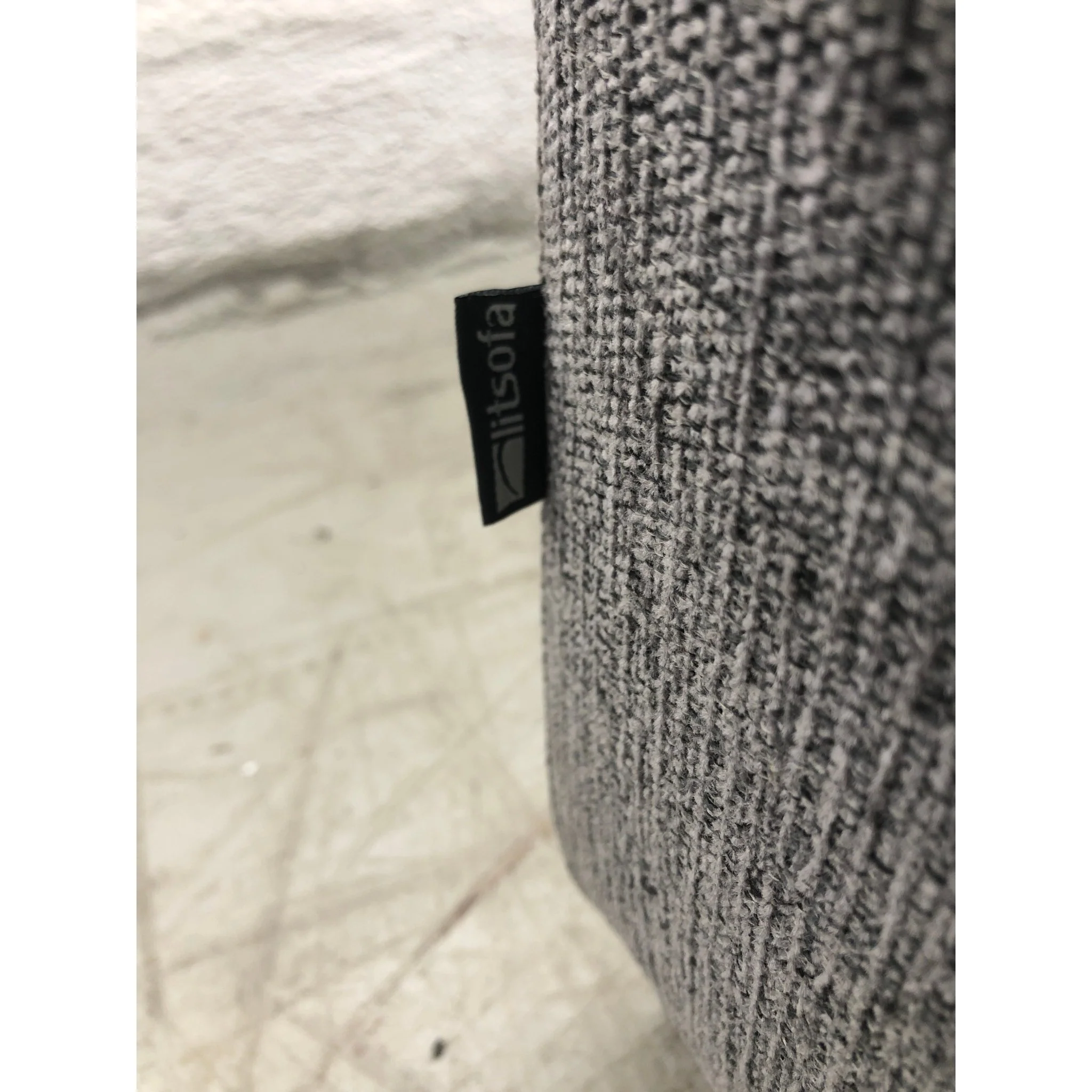 Litsofa hjørnesofa i grå - Image 6