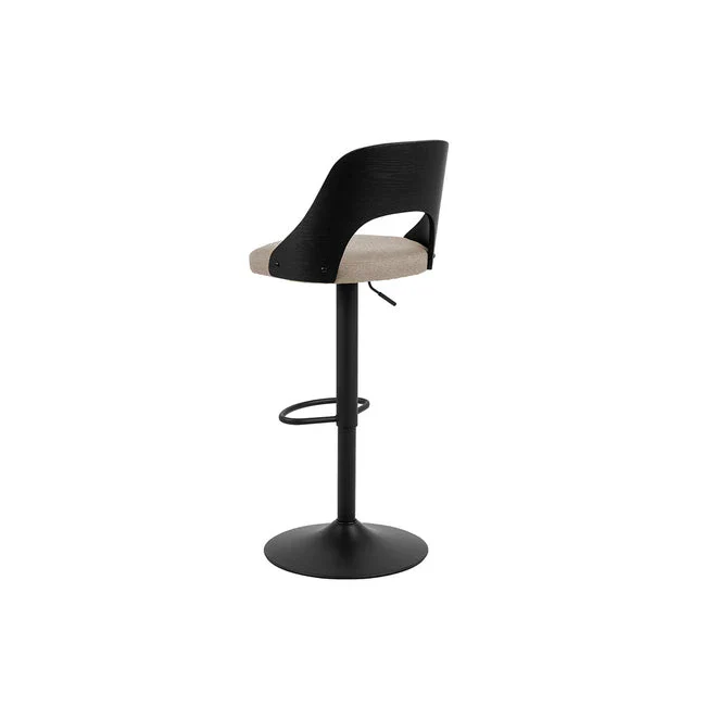 Lucy barstol fra A-Møbler, hvit, B:47 cm, D:51 cm, H:113 cm - Image 4