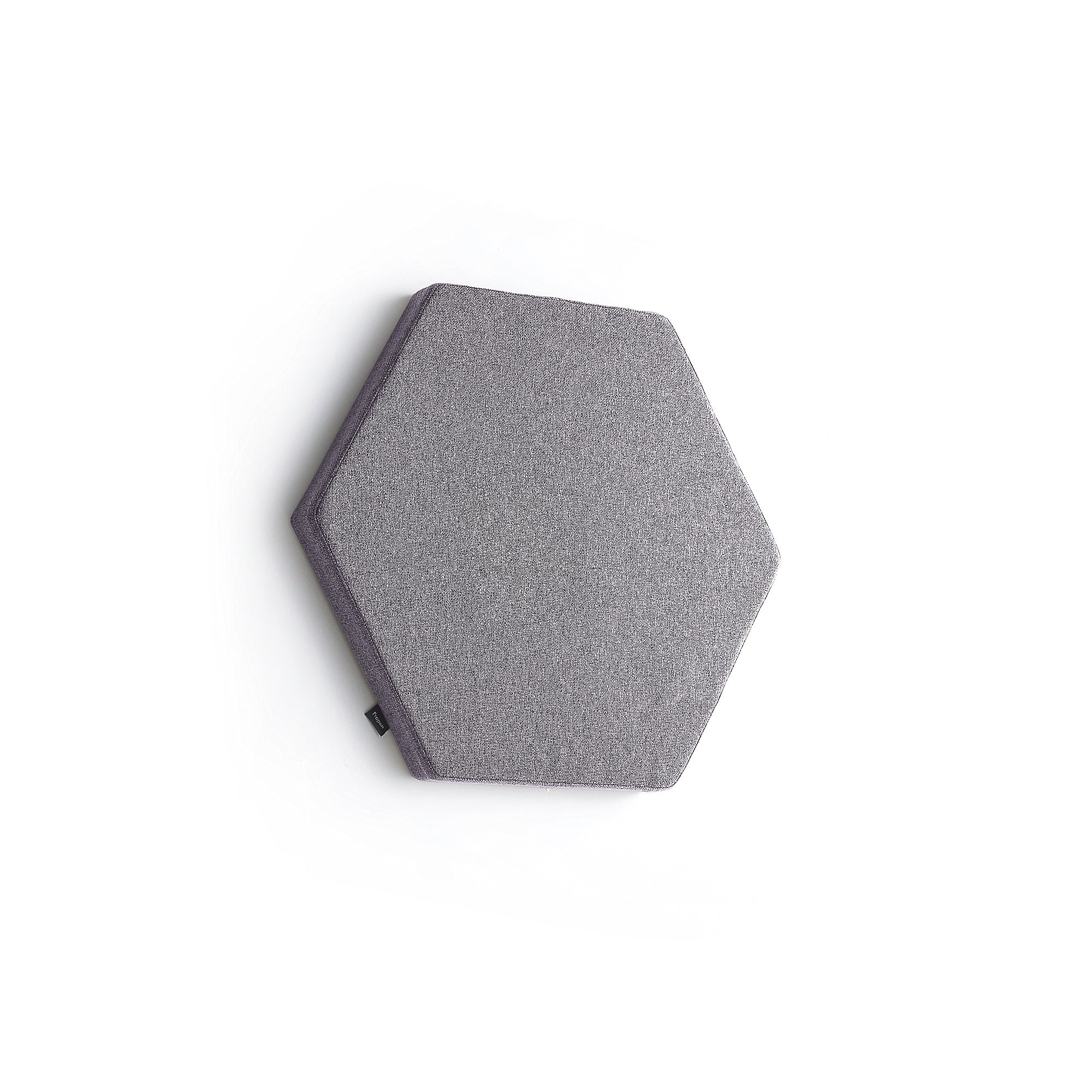 Lydabsorbent POLY, heksagon, B600 H600 T56 mm, veggmontert, lilla - Image 3