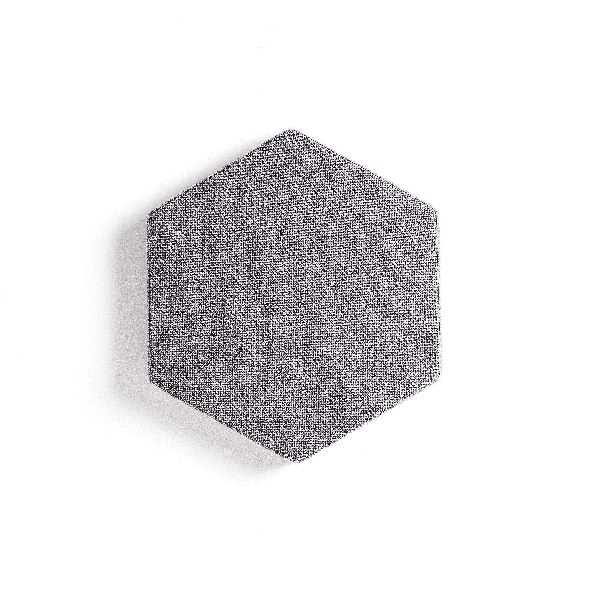 Lydabsorbent POLY, heksagon, B600 H600 T56 mm, veggmontert, lilla - Image 4
