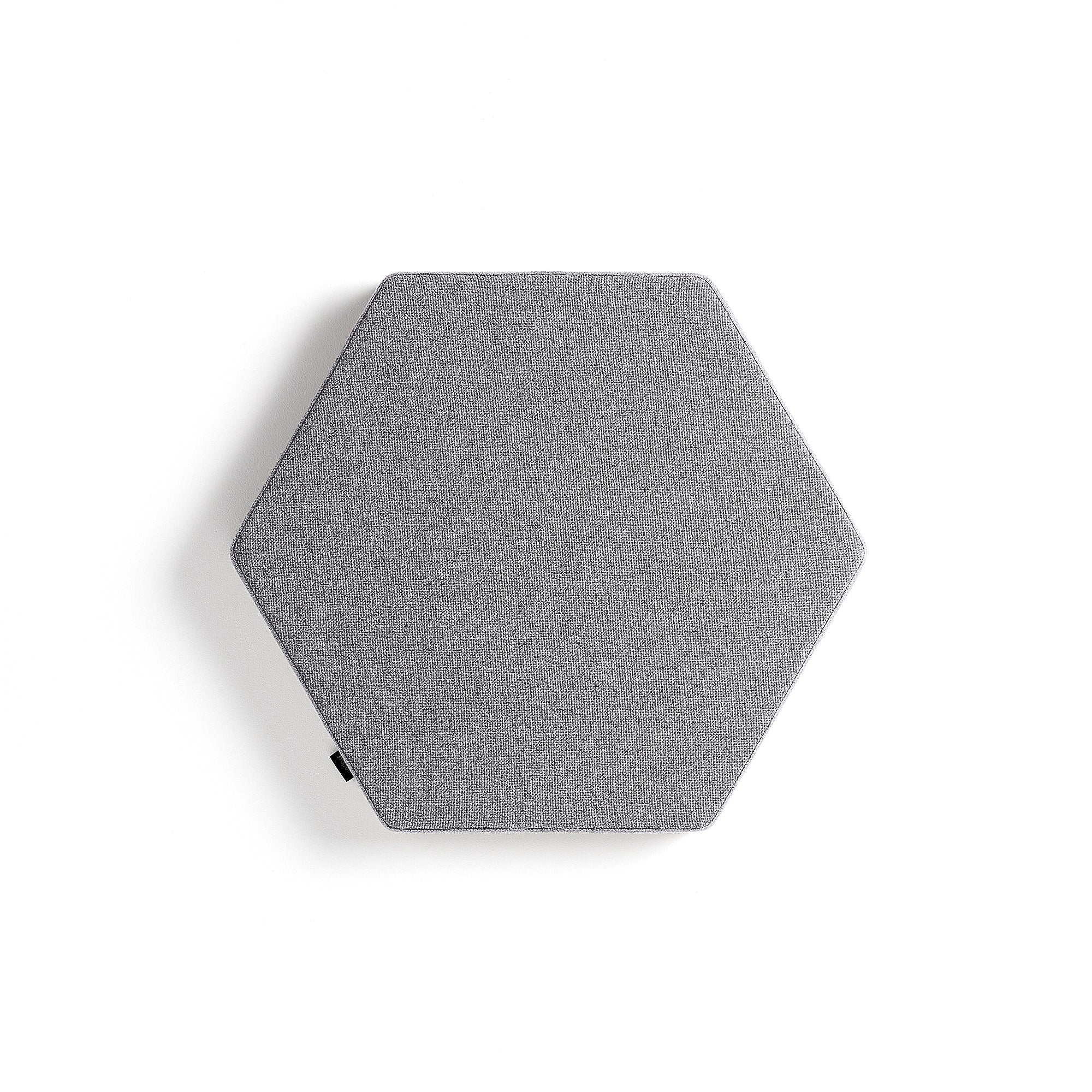 Lydabsorbent POLY, heksagon, B600 H600 T56 mm, veggmontert, lilla - Image 5