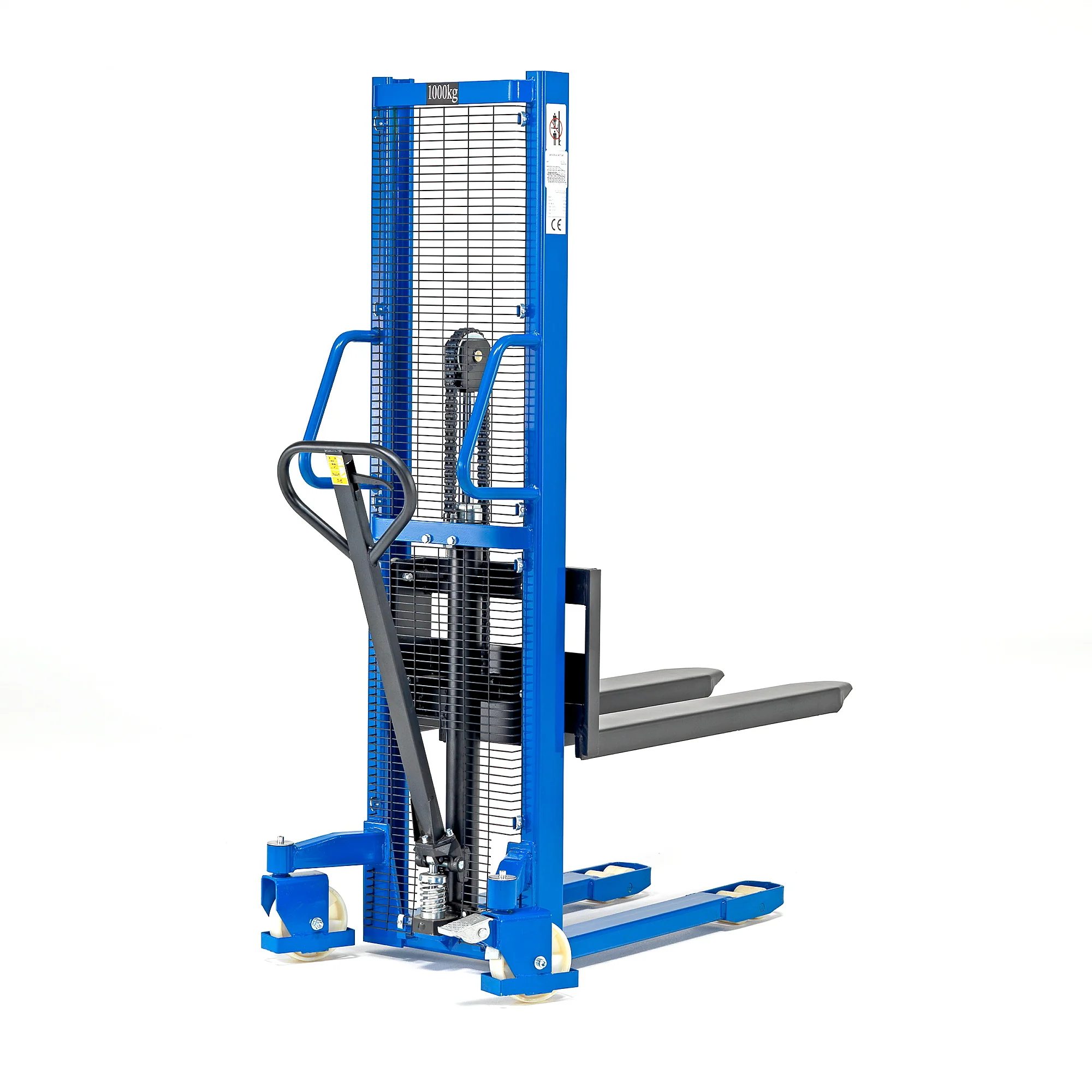 Manuell pallestabler RAISE fra AJ Produkter, 1000 kg