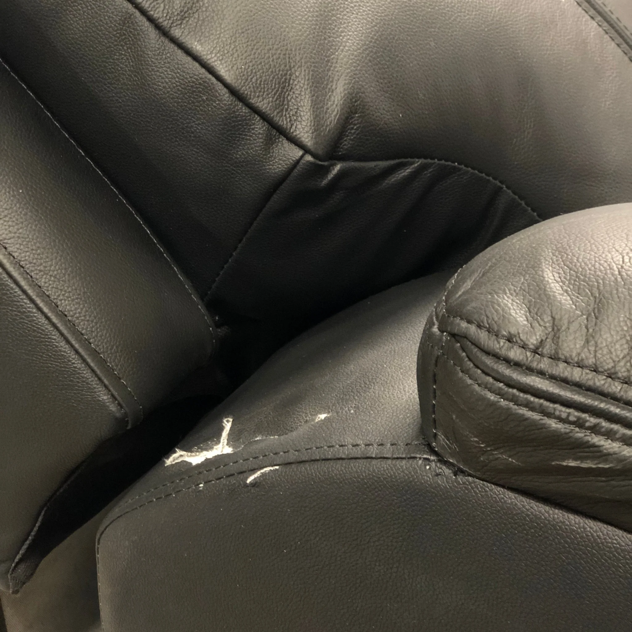 Mayfield 2-seter sofa fra A-Møbler, hud/PVC - Image 3