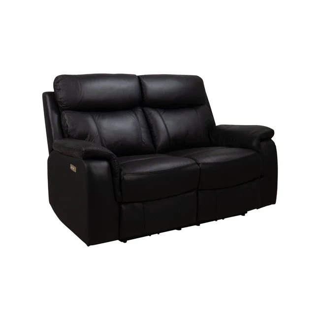 Mayfield 2-seter Sofa, sort hud/PVC