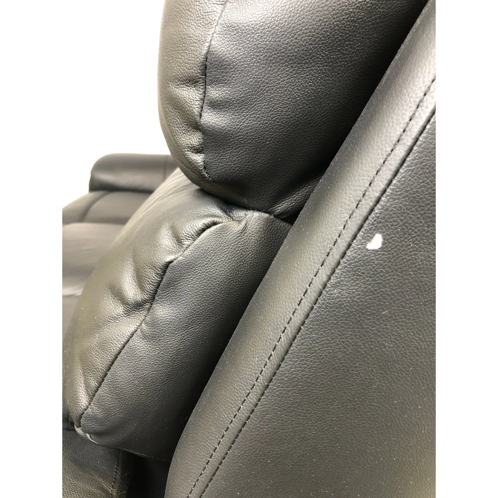 Mayfield 3-seter sofa, sort hud/PVC - Image 10