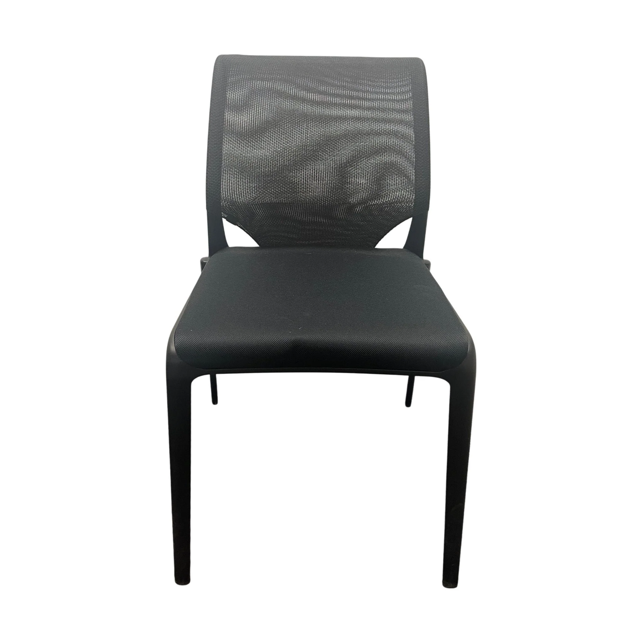 MedaSlim konferansestol fra Vitra, svart, moderne design