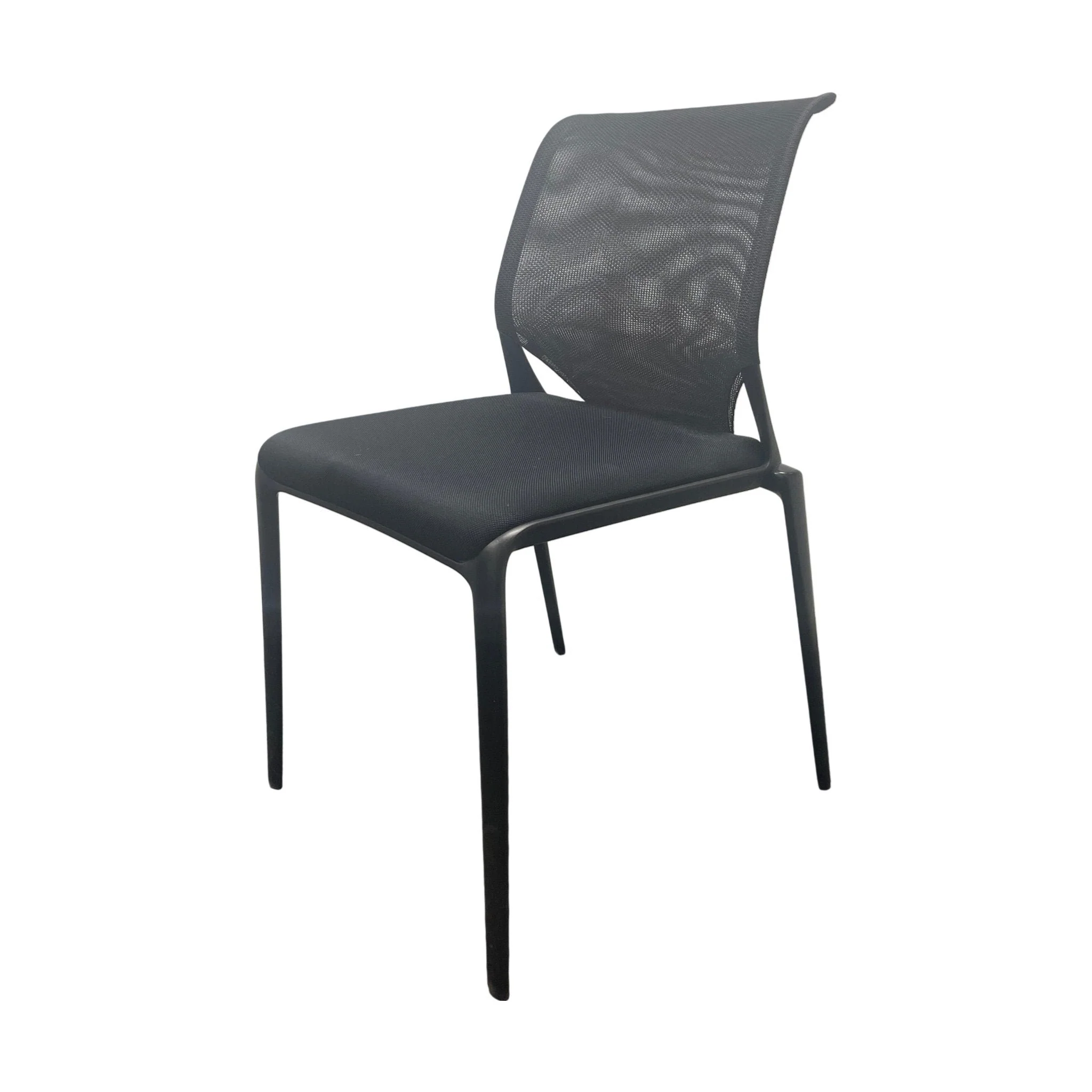 MedaSlim konferansestol fra Vitra, svart, moderne design - Image 2