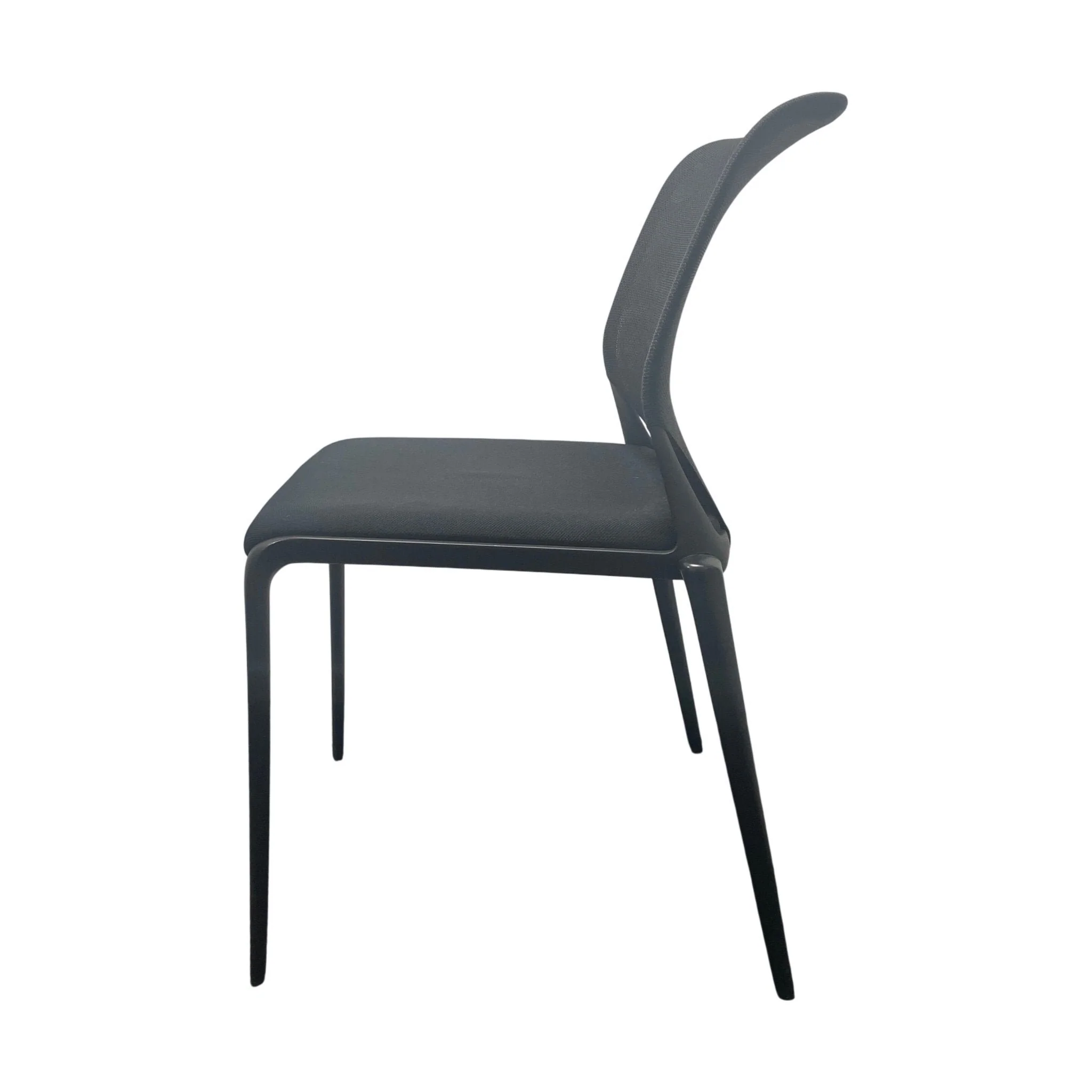 MedaSlim konferansestol fra Vitra, svart, moderne design - Image 3