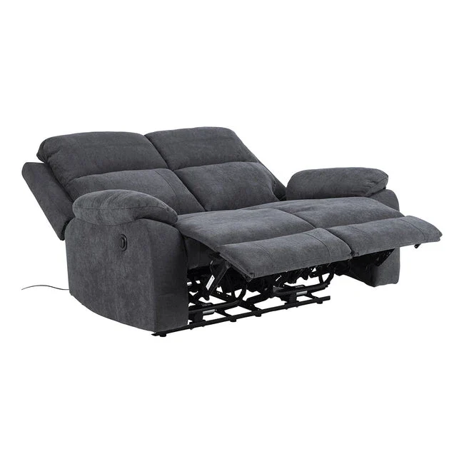 Mora 2-seter sofa, mørkegrå, recliner-funksjon - Image 2