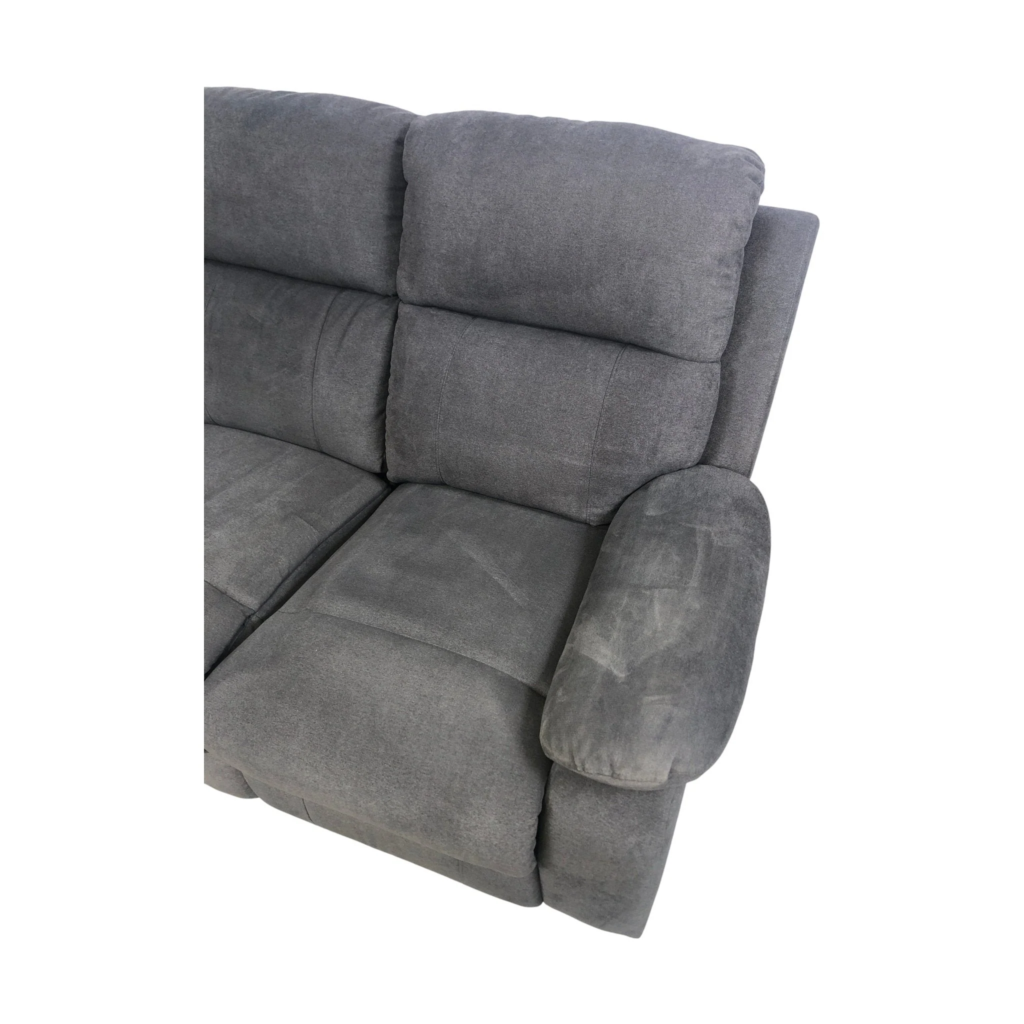 Mora 3-seter recliner-sofa, microfiberstoff - Image 3