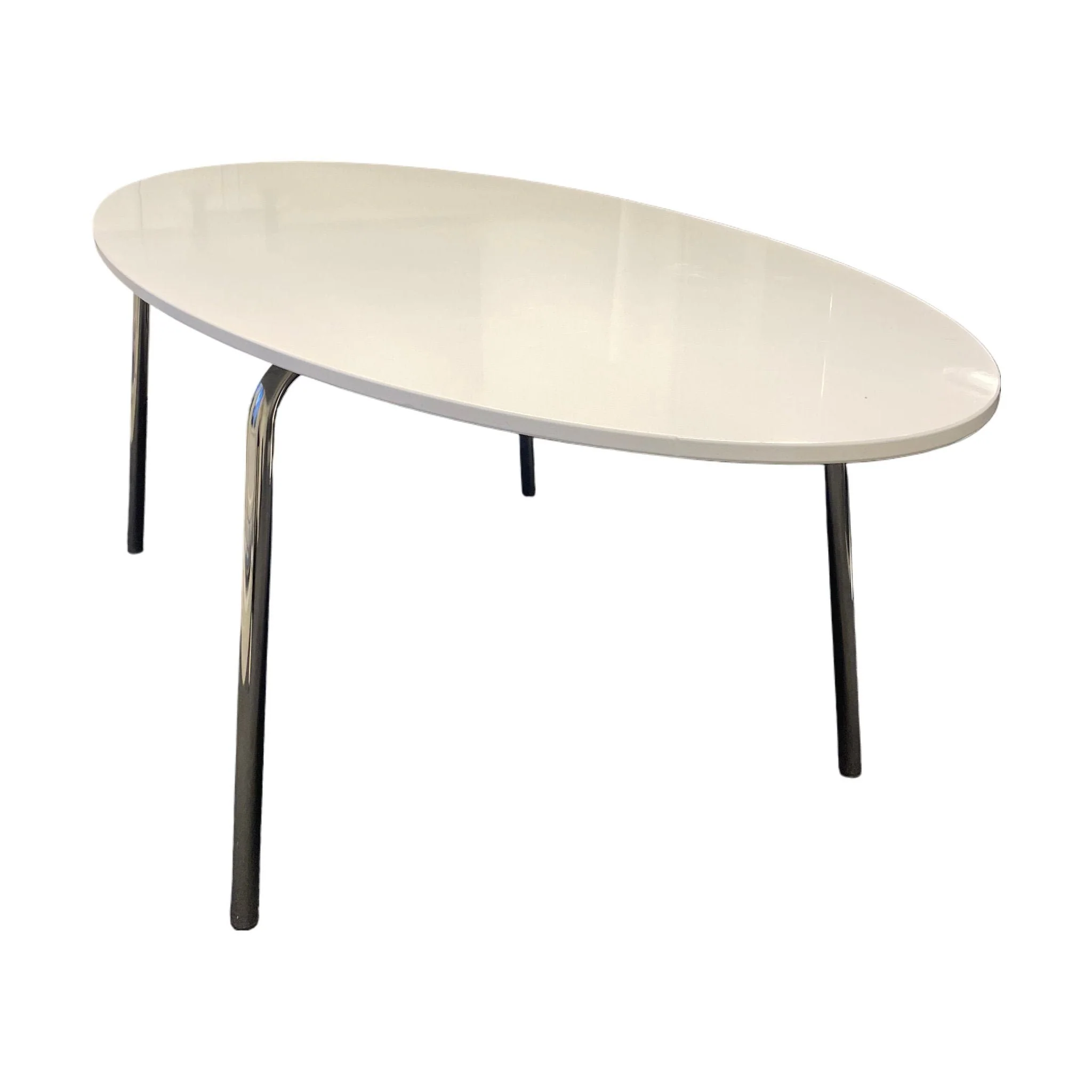 Møtebord fra IKEA, hvit laminat, 236x102 cm - Image 3