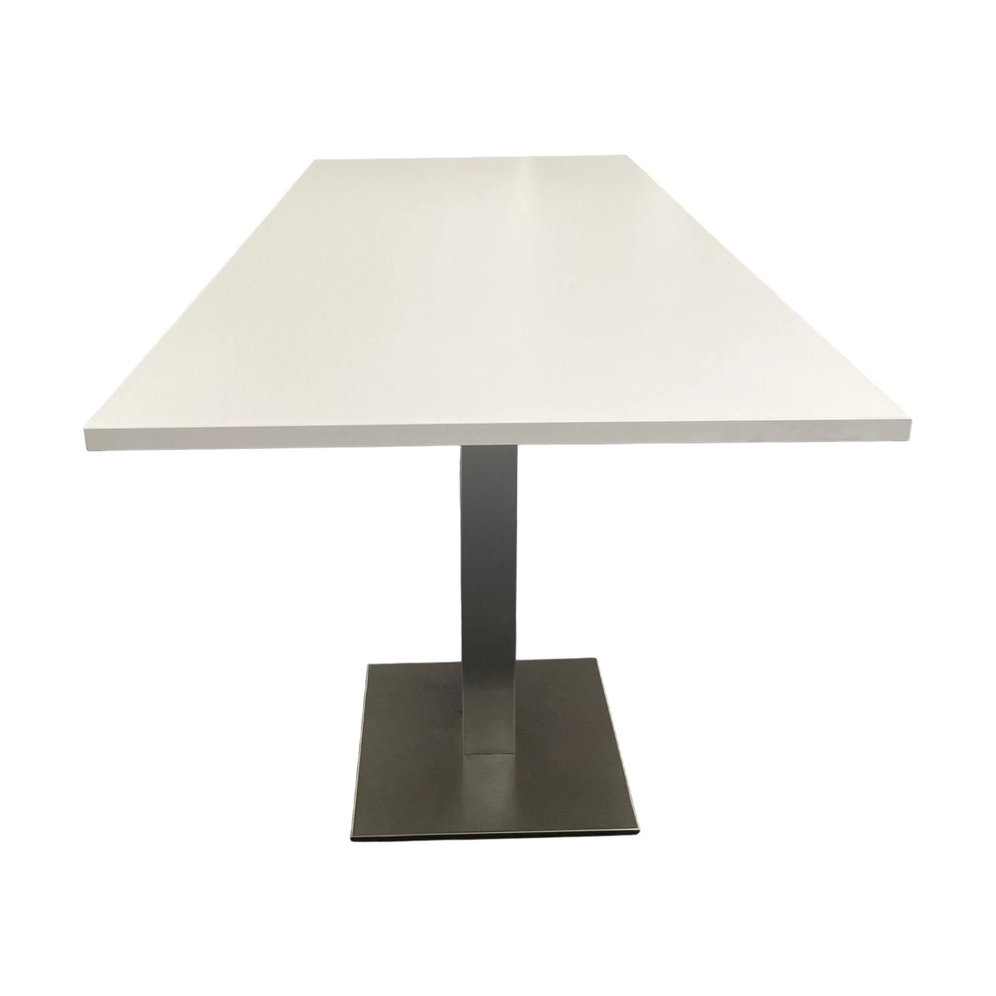Møtebord, hvit bordplate, 180x80 cm - Image 4