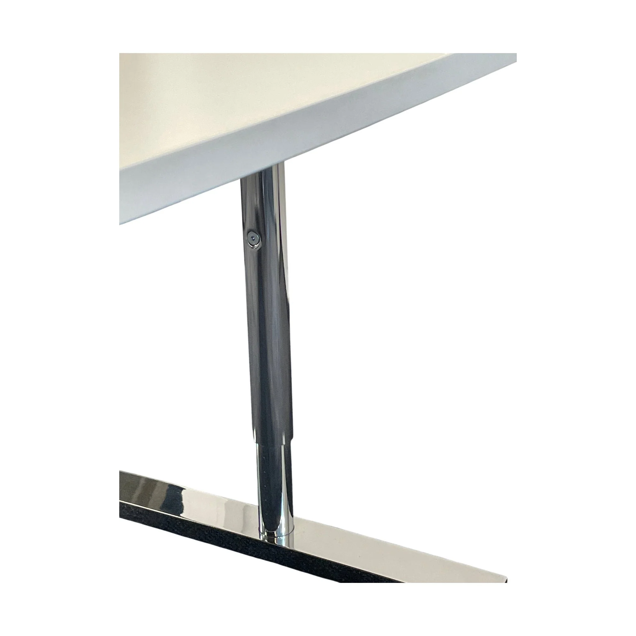 Møtebord, hvit bordplate, 230x90 cm - Image 4