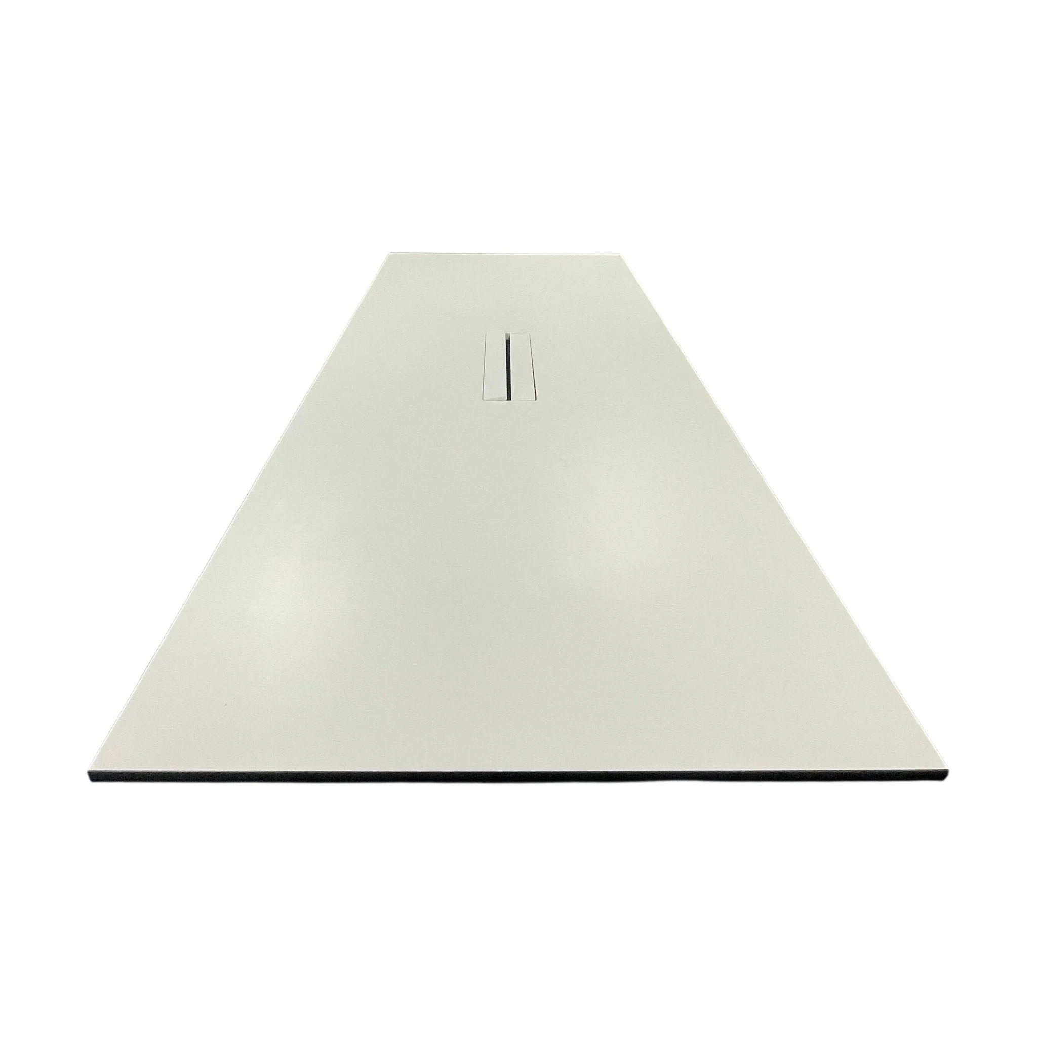 Møtebord, hvit laminat, 260x120 cm - Image 6