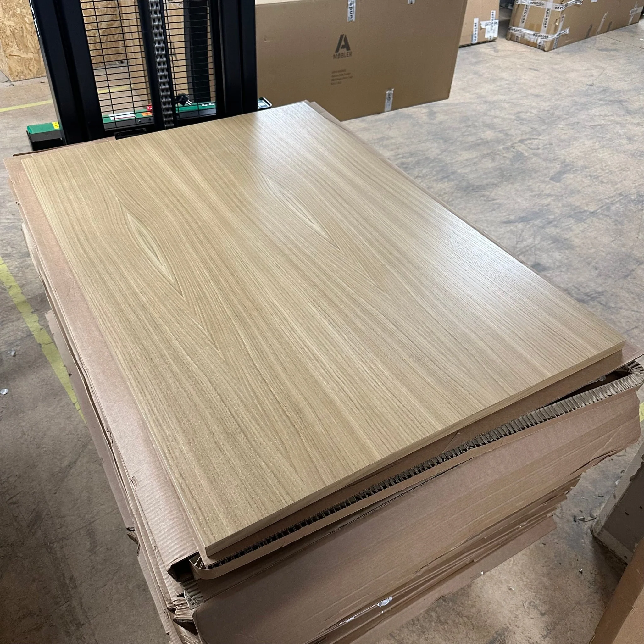 120x80 bordplate i lys eik - Image 3
