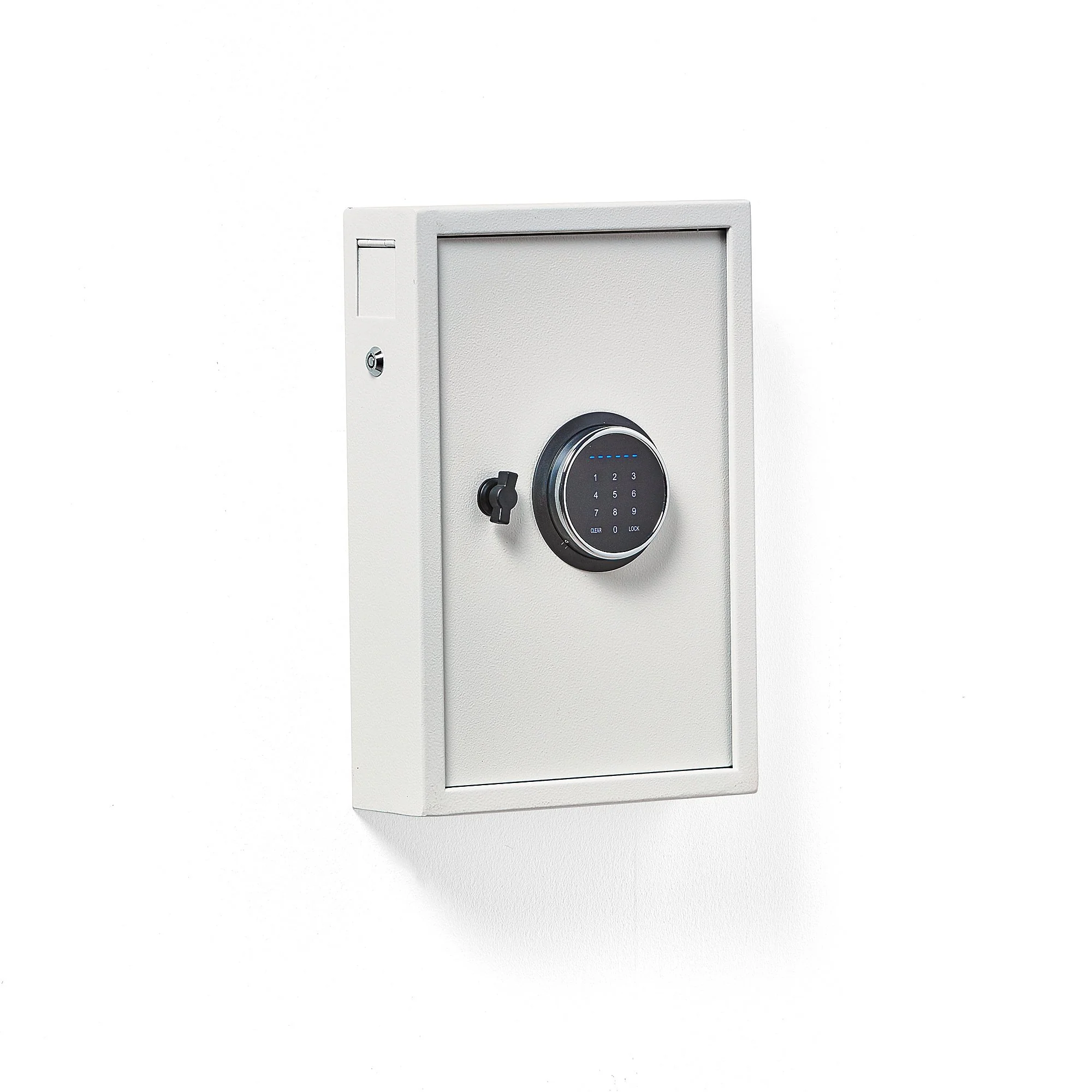 Nøkkelskap MORTON, H450 B300 D100 mm, 48 kroker, kodelås - Image 2