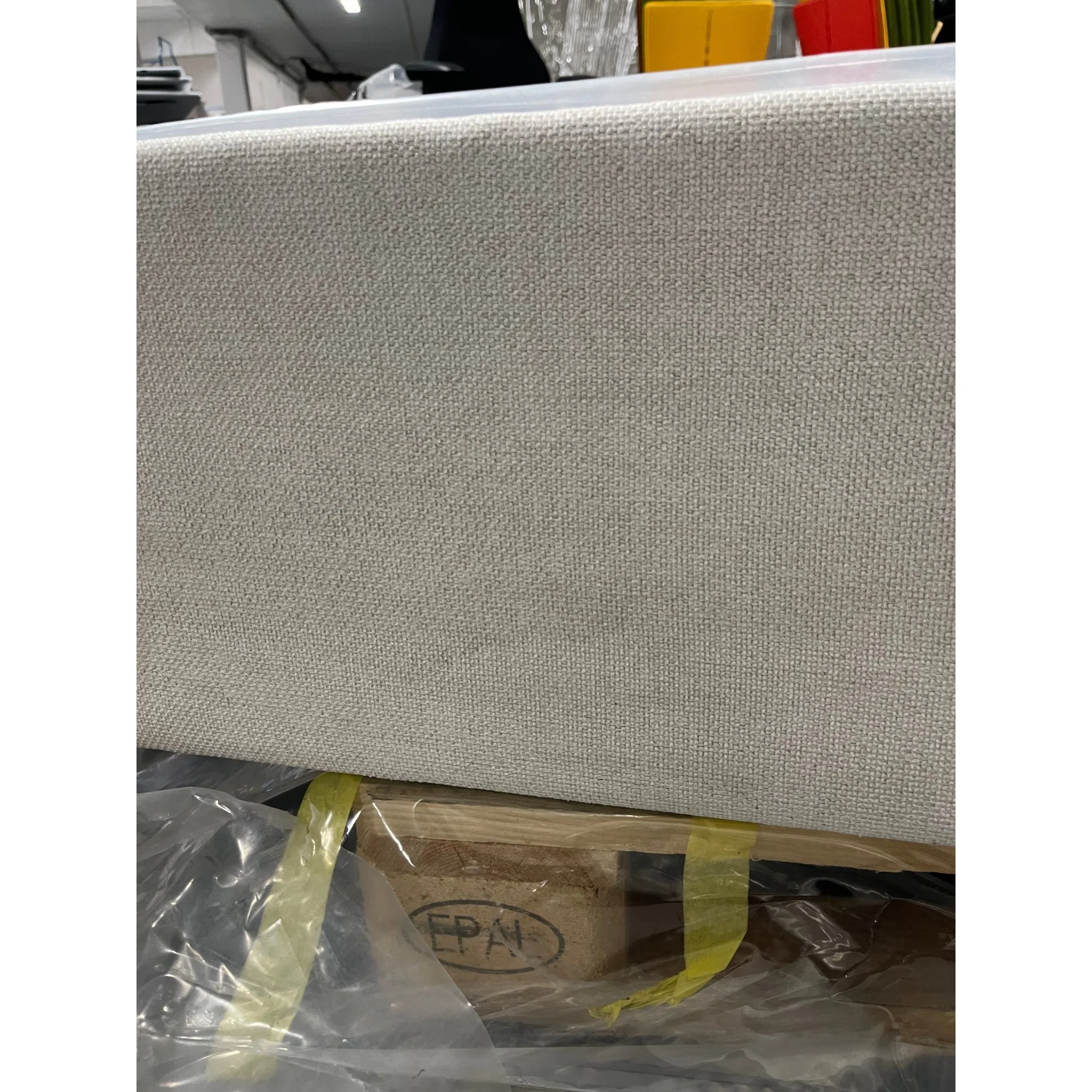 Odine seng med oppbevaring, beige, 120x200 cm - Image 13
