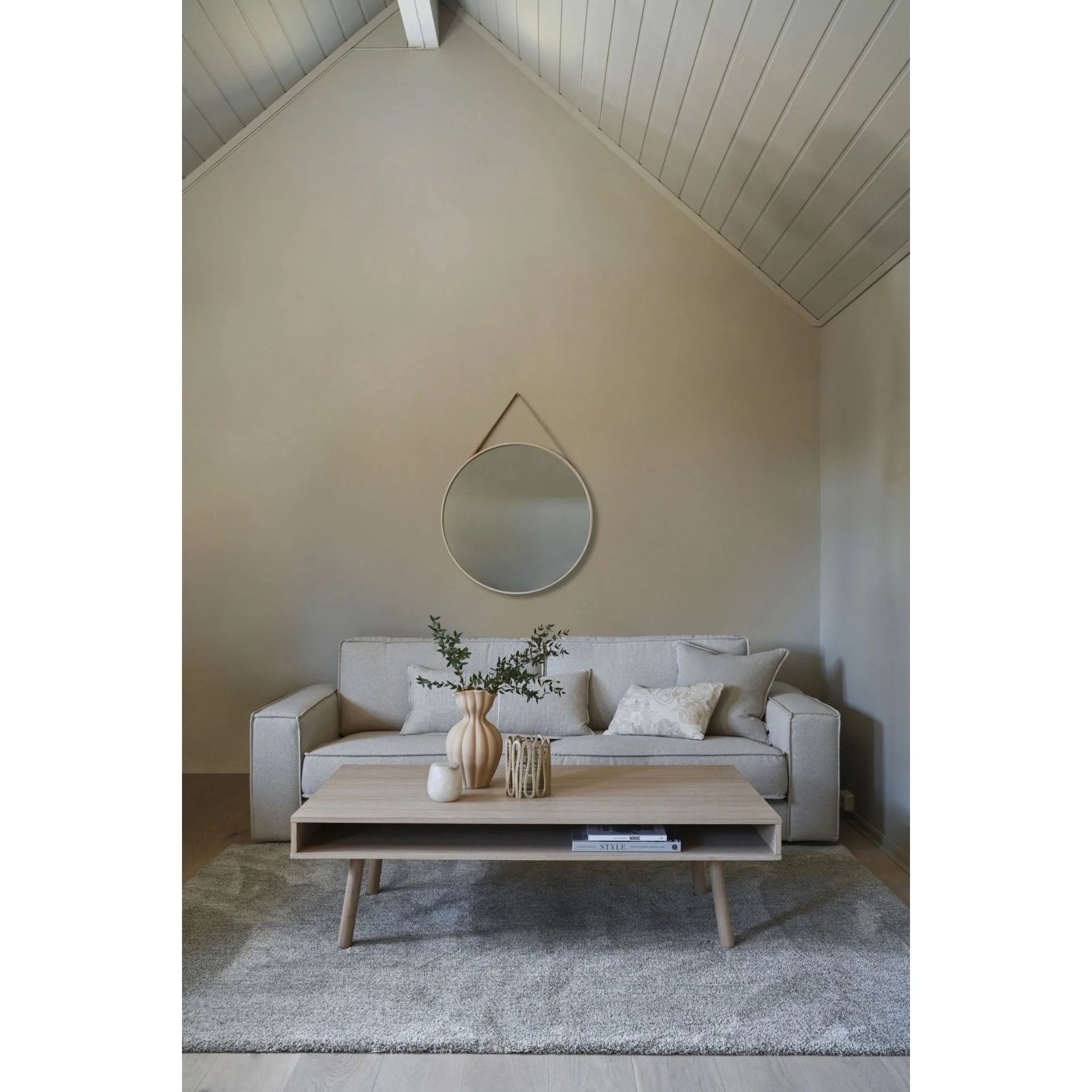 Olea Sofabord høy modell natur - 70x130x48 cm fra Kid - Image 3