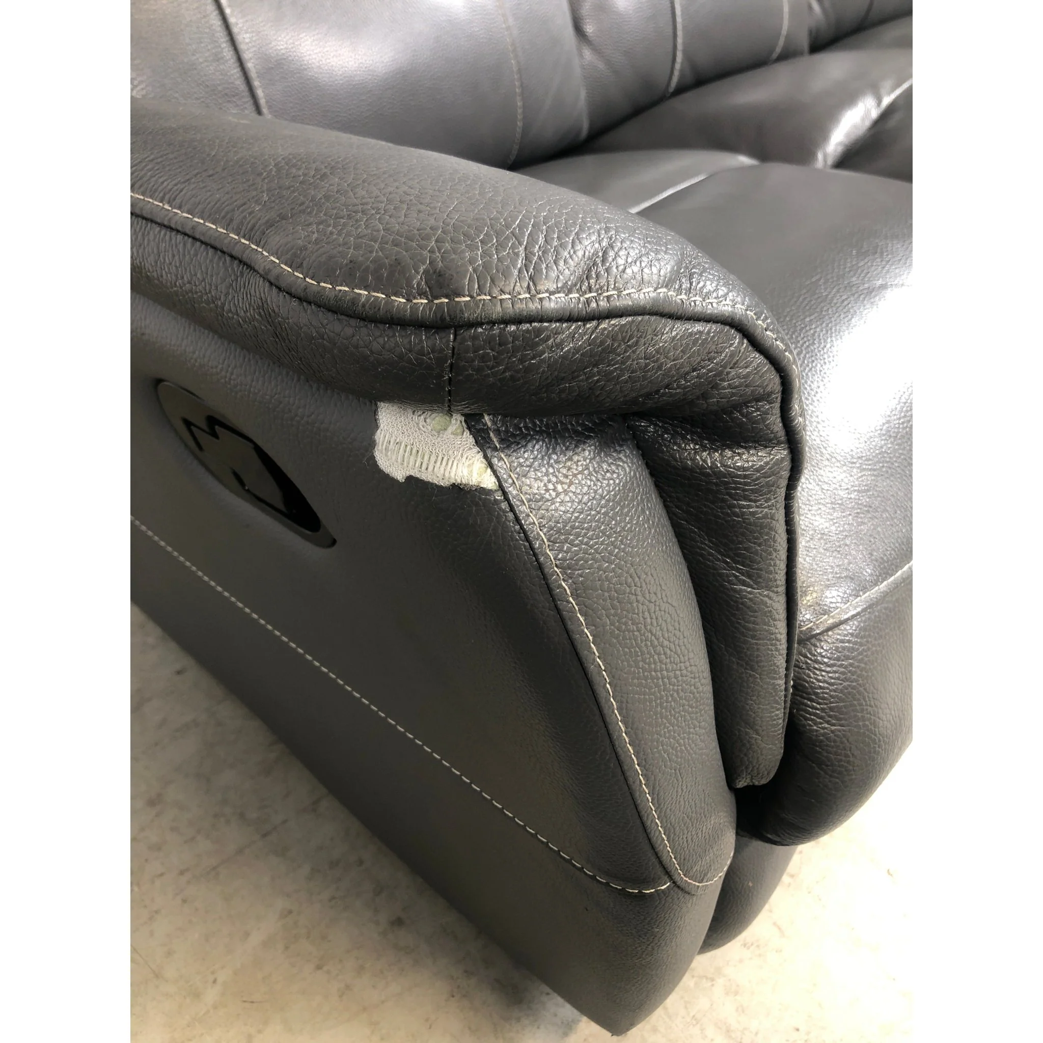 Orlando 2- og 3-seter sofagruppe, hud/PVC manuell recliner - Image 3