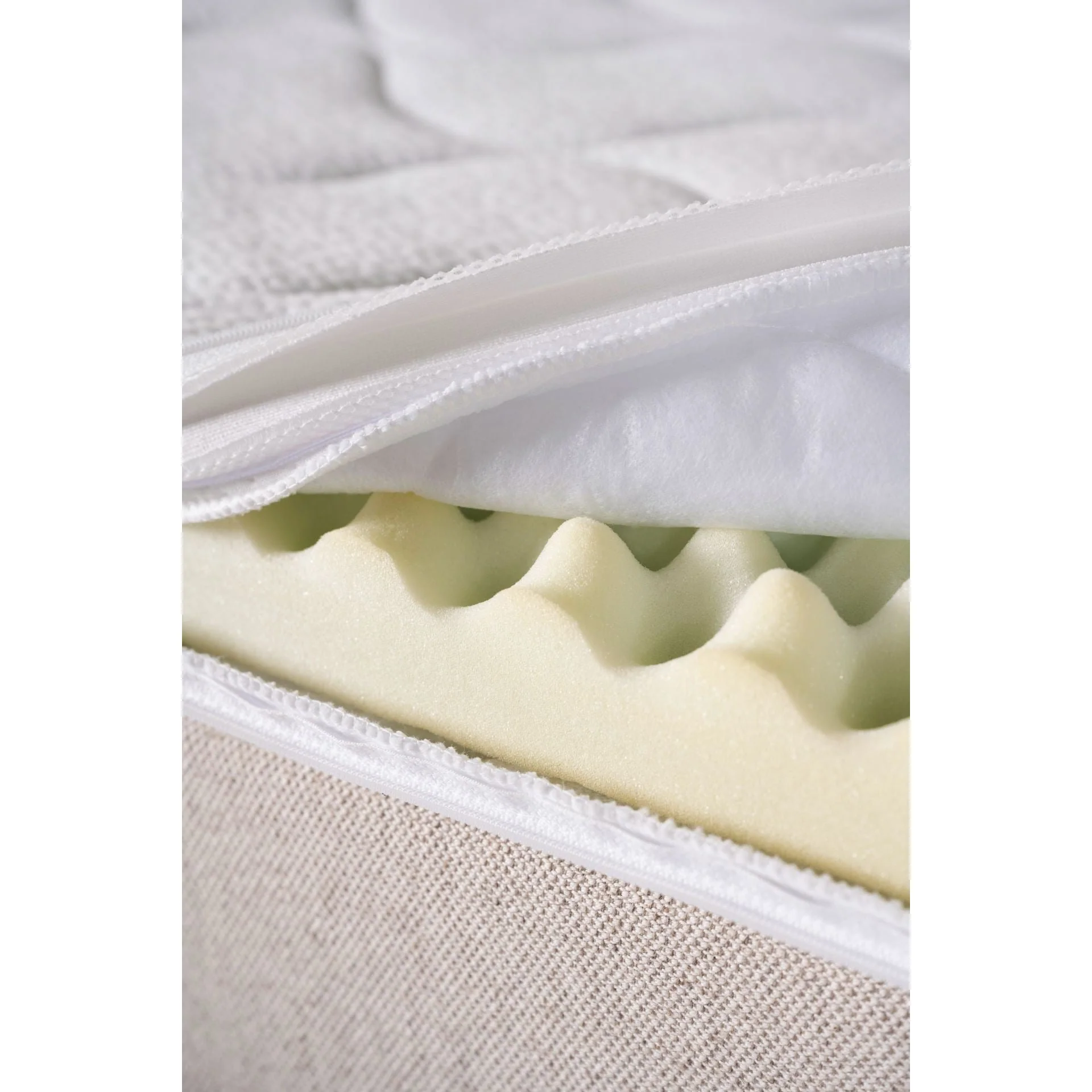 Overmadrass 6 cm Supersoft HR-skum, 180x200 cm, god tilstand - Image 3