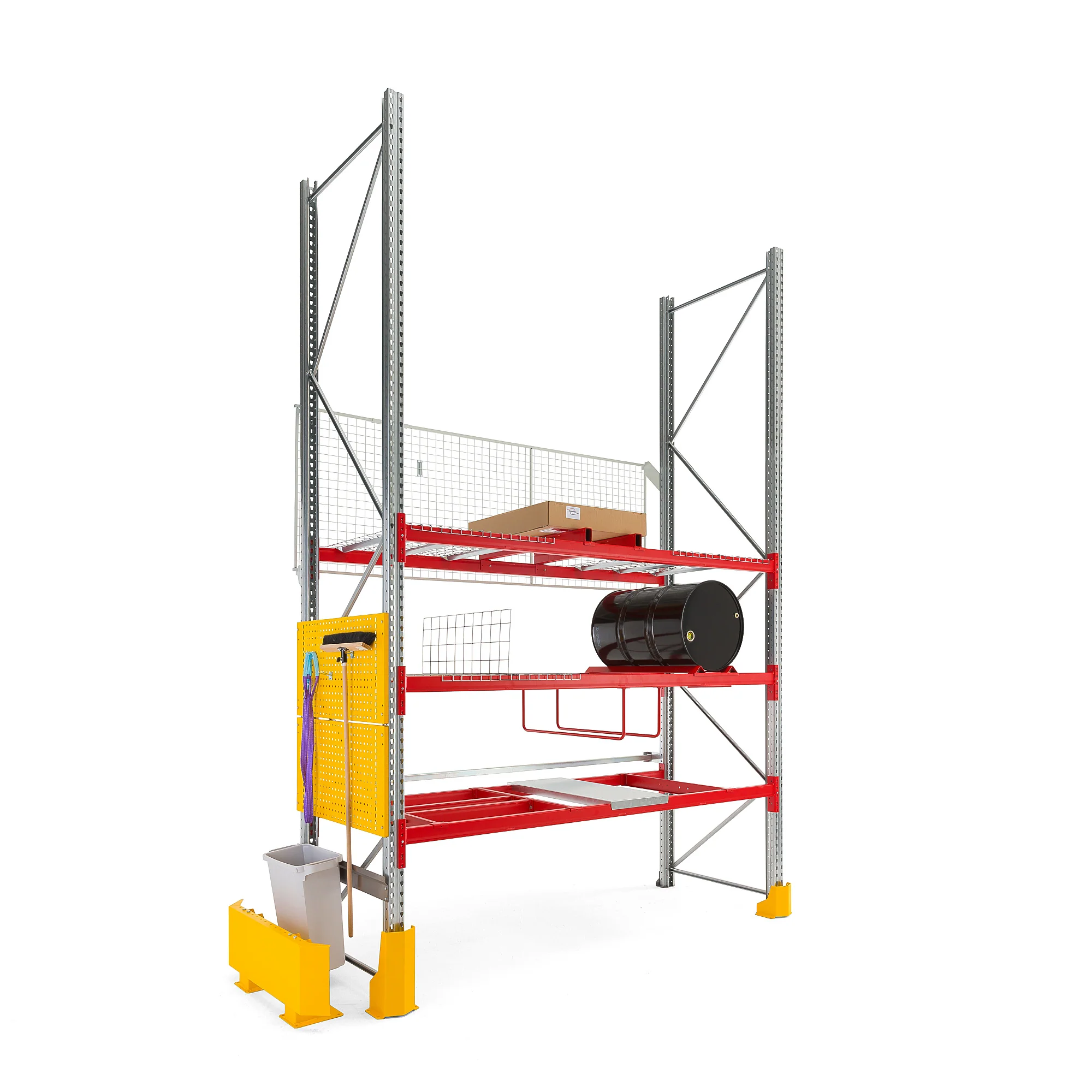 Påkjøringsbeskyttelse til pallereol ULTIMATE, H400 mm - Image 2