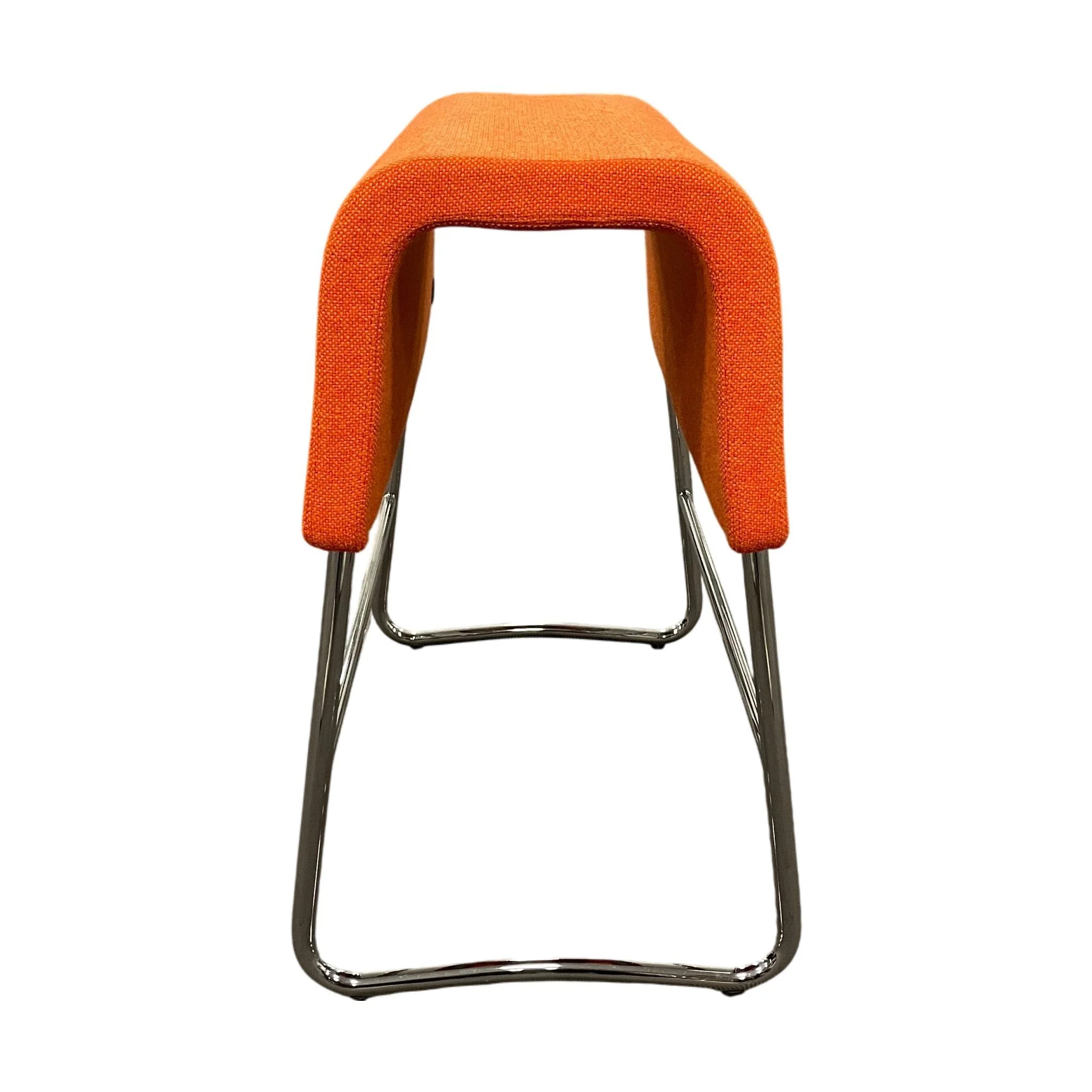 Plint barstol fra Materia, oransje - Image 3