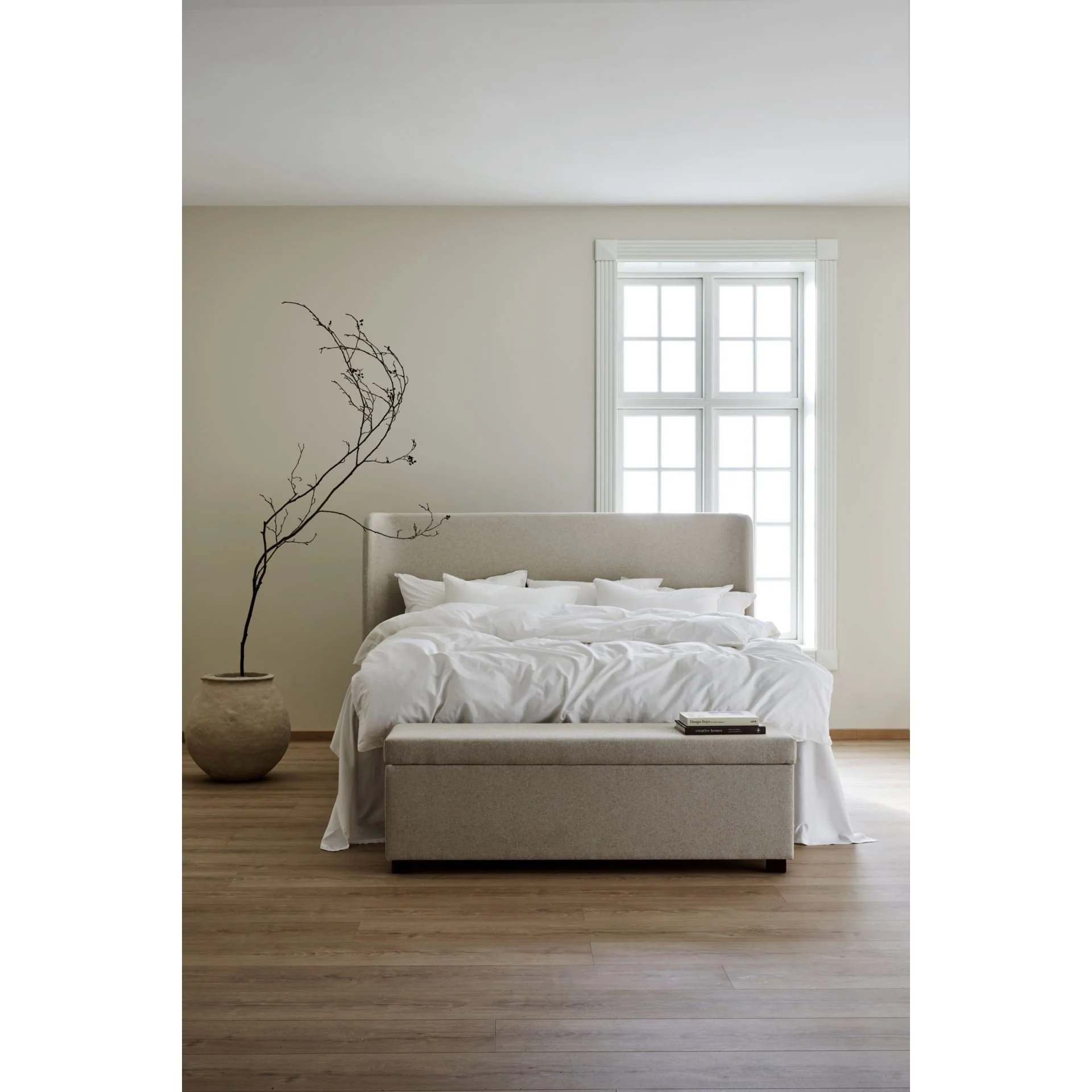 Plus Kontinentalseng, natur, 180x200 cm - Image 4
