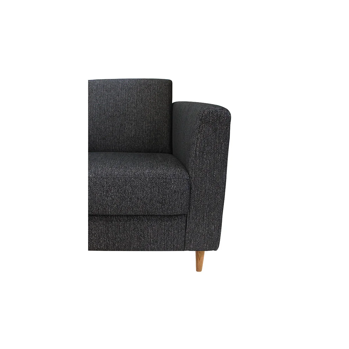 Rhodes hjørnesofa fra A-Møbler, sort - Image 2