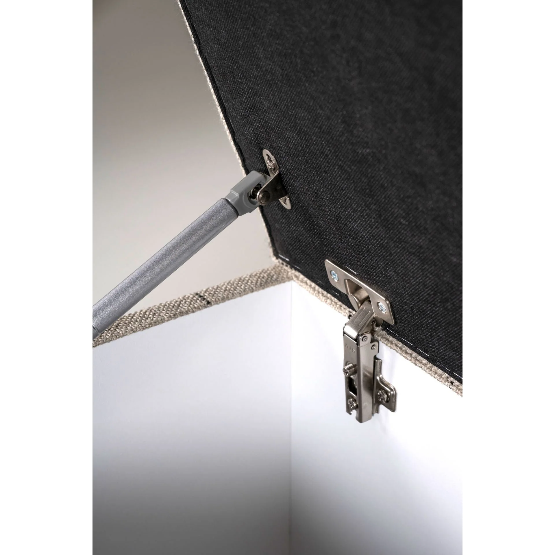 Sengebenk, beige, multifunksjonell, 145x46x47 cm - Image 3