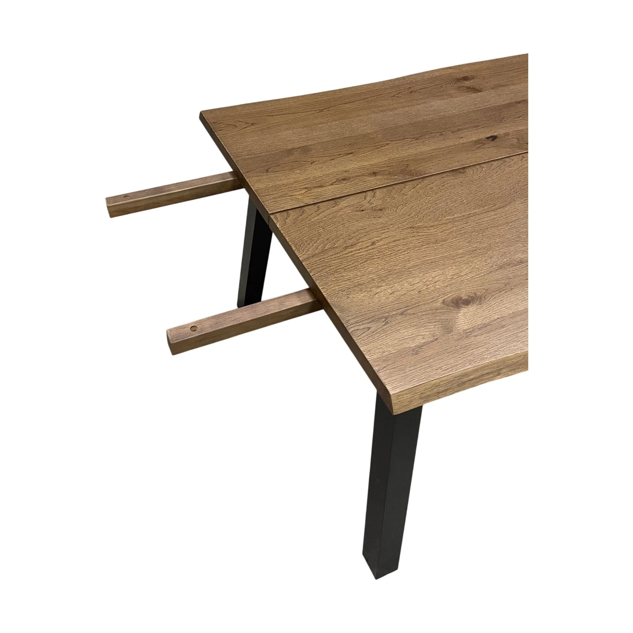 Skovlunde spisebord fra JYSK, 200x90 cm, trefarget - Image 6
