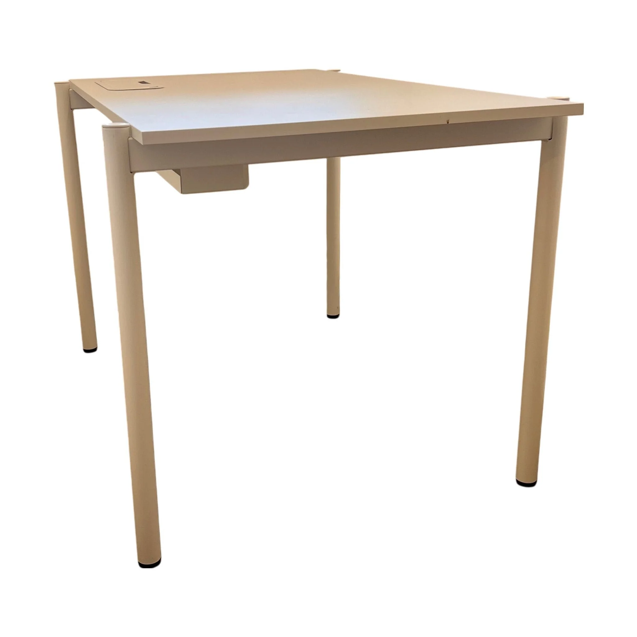 Skrivebord 120x75 cm, hvit laminat - Image 6