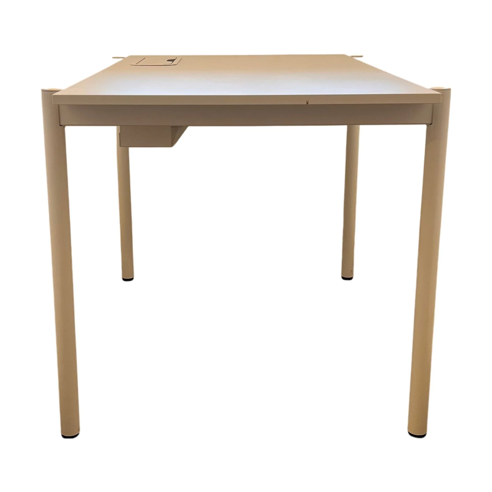 Skrivebord 120x75 cm, hvit laminat - Image 7