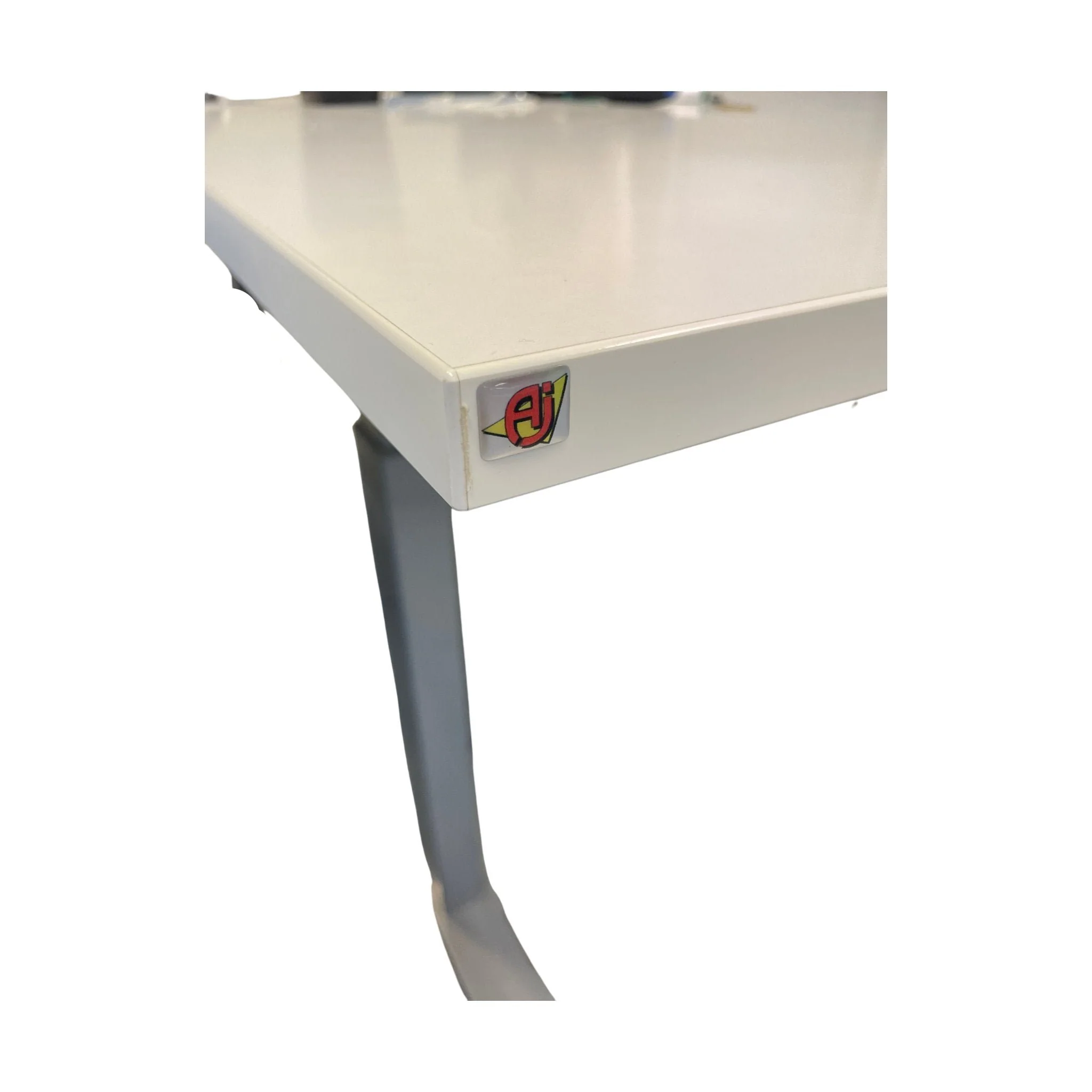 Skrivebord FLEXUS Hev/senk, rett, L1600 B800 mm, sĂžlv understell, hvit - Image 8