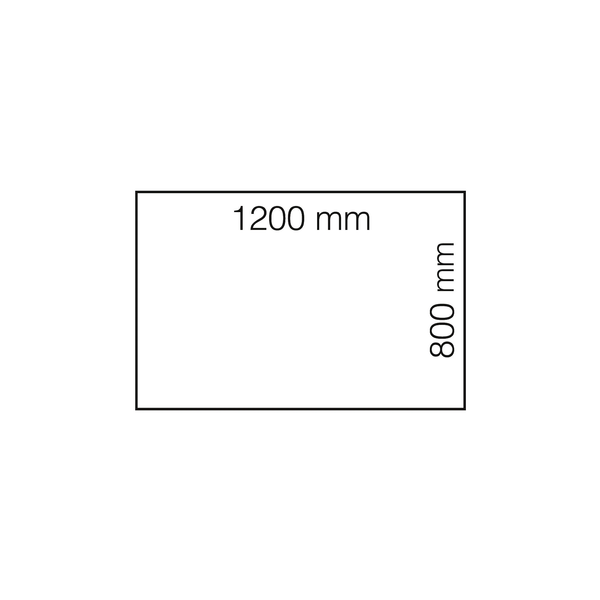 Skrivebord FLEXUS, innsynsskjerming, L1200 B800 H720 mm, hvit laminat - Image 2