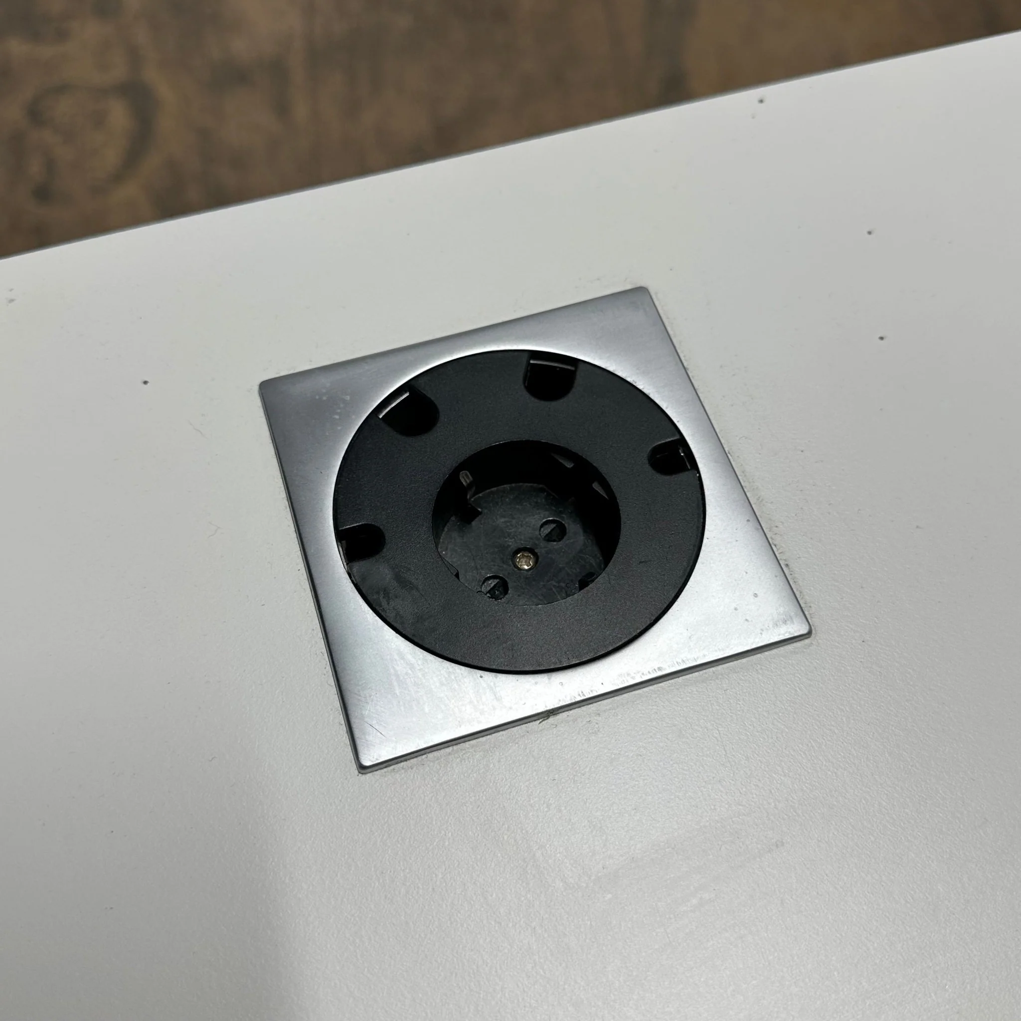 Skrivebord, hvit laminat, 160x80 cm - Image 3