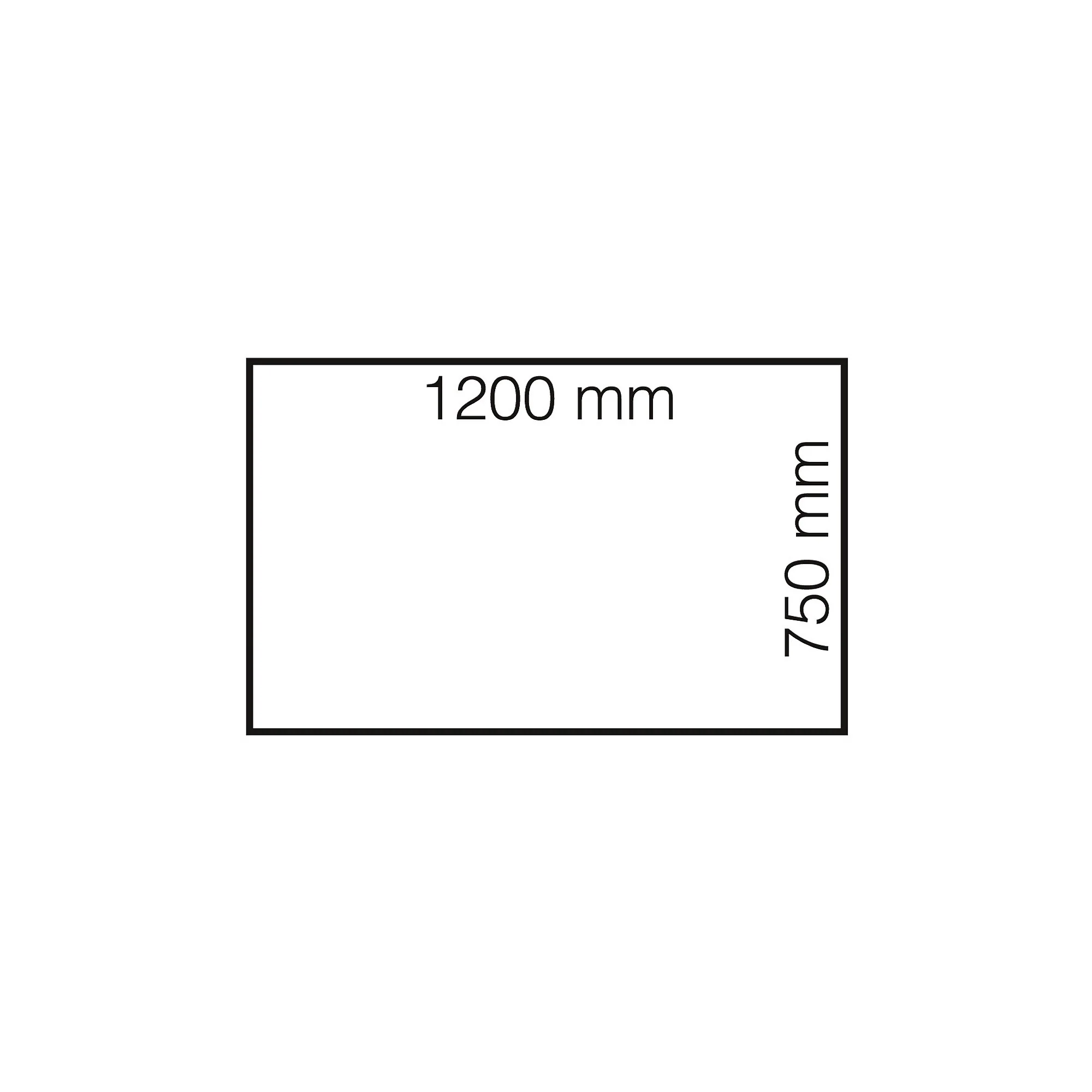 Skrivebord NOMAD, hev/senk, L1200 B750 hvit/svart - Image 2