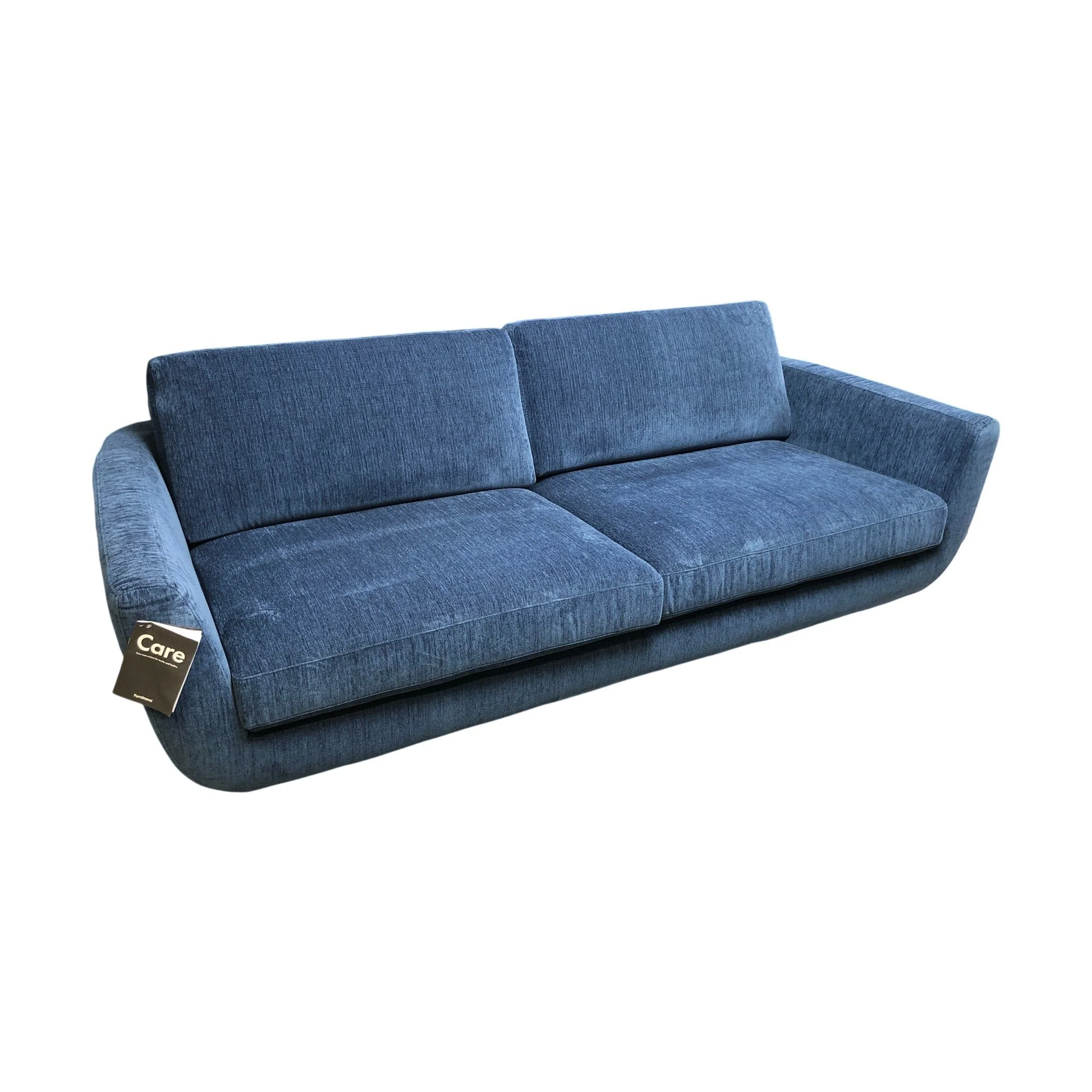 Smile Day 3-seter sofa fra A-Møbler, blå tekstil