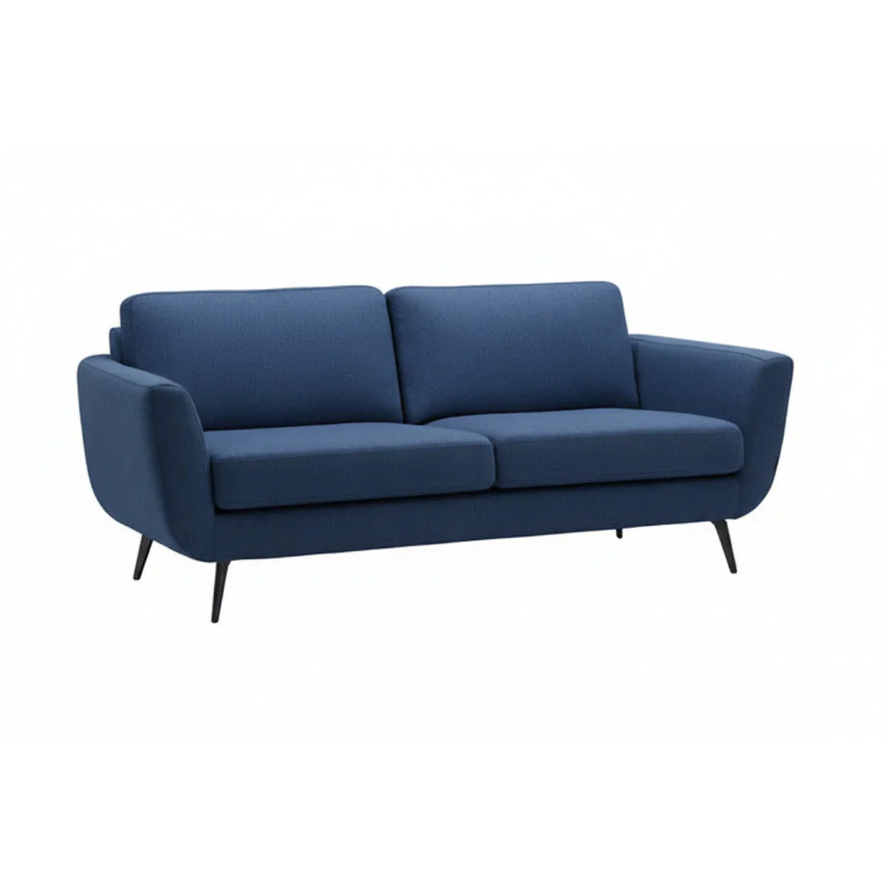 Smile Day 3-seter sofa fra A-Møbler, blå tekstil - Image 2